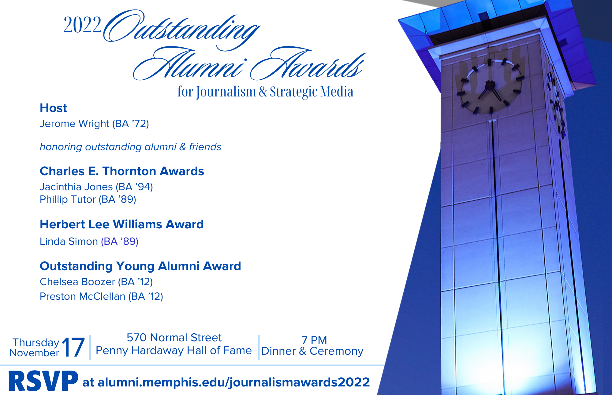 University of Memphis Journalism Awards