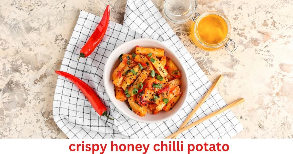 Crispy Honey Chilli Potatoes are the perfect snack for gatherings; you won't soon forget them.