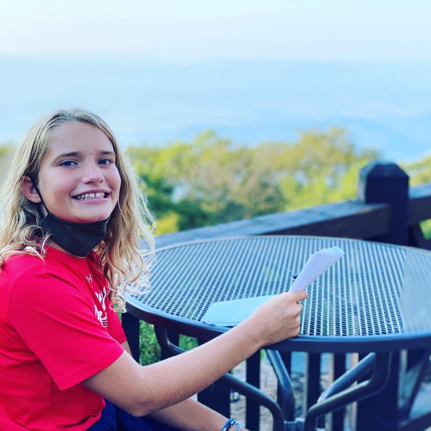 Right of passage for this one as she transitions into the world of middle school. 
-
Definitely one of the coolest dinner views I&rsquo;ve had👏
