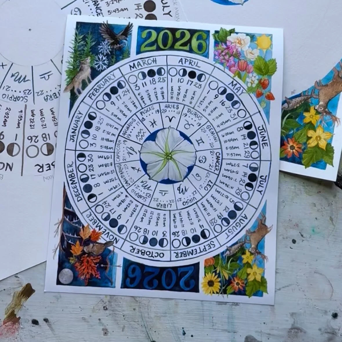 Sarah Straight Studio Sale! Everything in my studio shop is 10% off today through Monday, December 1st. 2026 Moon calendars, tote bags, art prints, and more. Head to Sarahstraight.com - maybe you&rsquo;ll see a great holiday gift while you&rsquo;re t