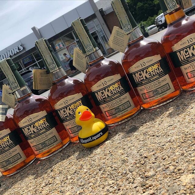 Lots of Henry McKenna available today! @heavenhilldistillery .
.
.
.
DEPOT LIQUORS 
Hours of Operation 
Monday - Saturday 9:00am-10:00pm
Sunday 12:00pm-9:00pm .
.
.
Home Delivery
Email orders received before 3:00pm on Monday - Saturday, will be deliv