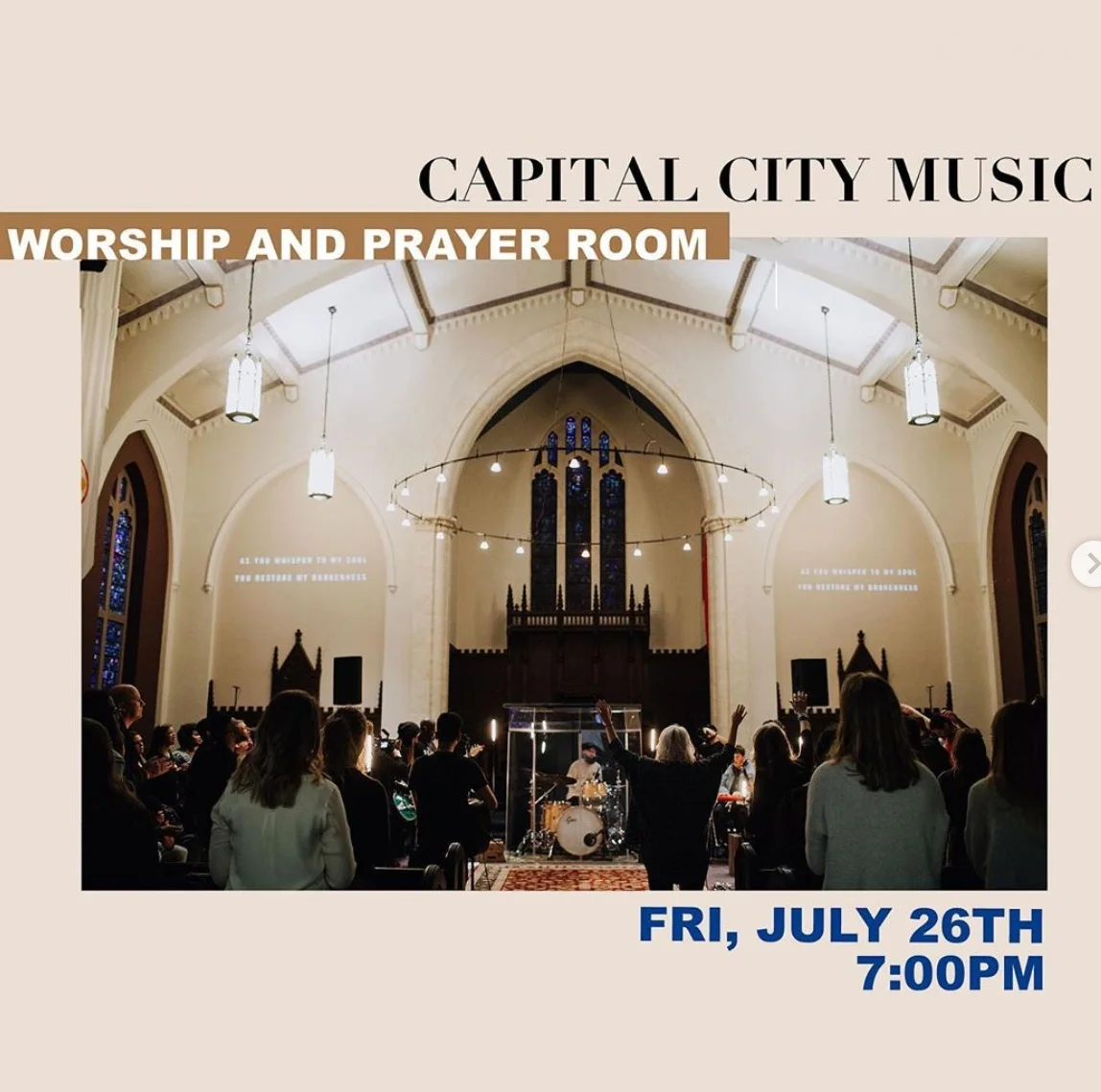 Worship & Prayer Room with Capital City Music