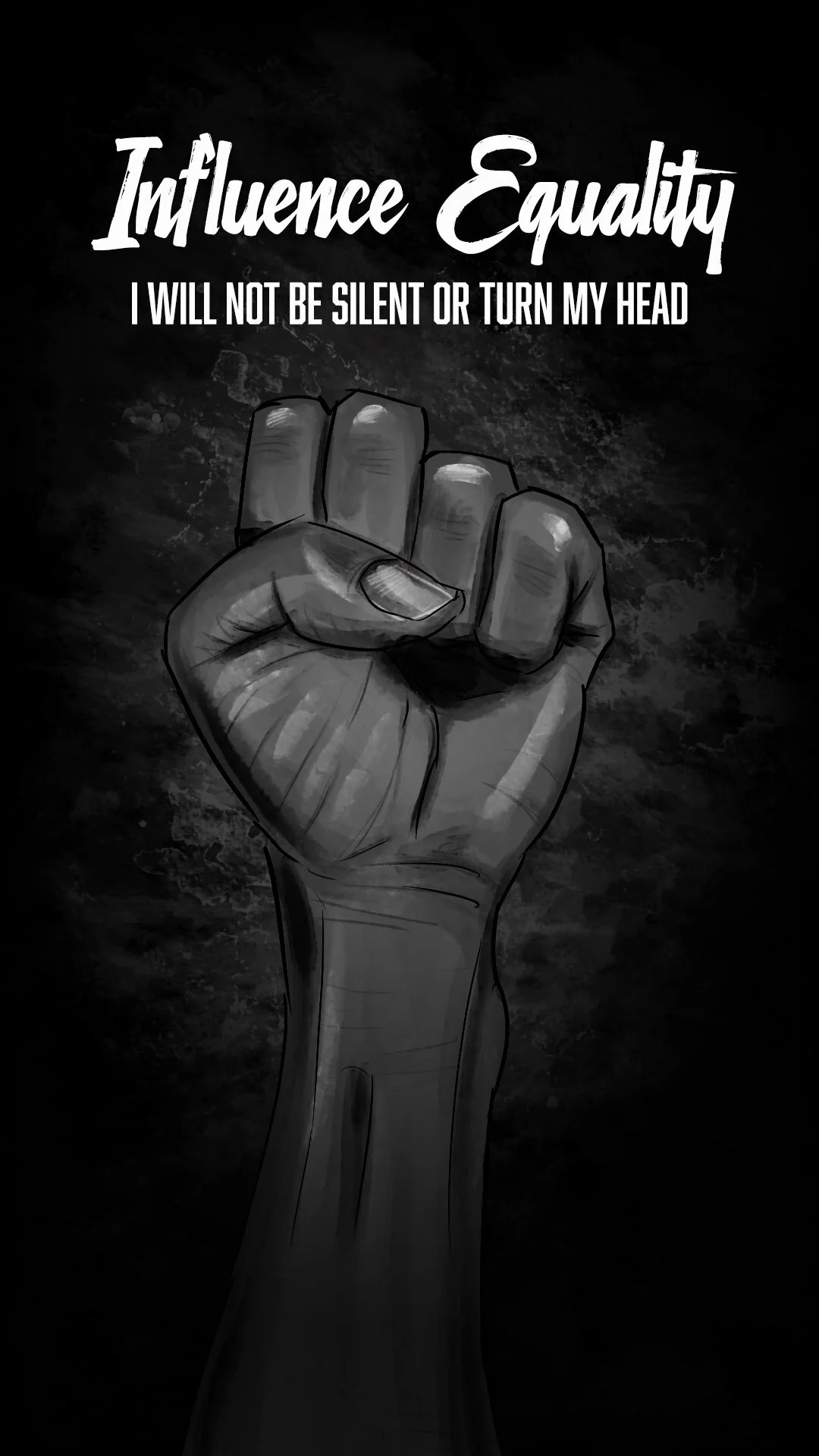  Black Lives matter and we should do our part to influence equality. I will not be silent or turn my head.  