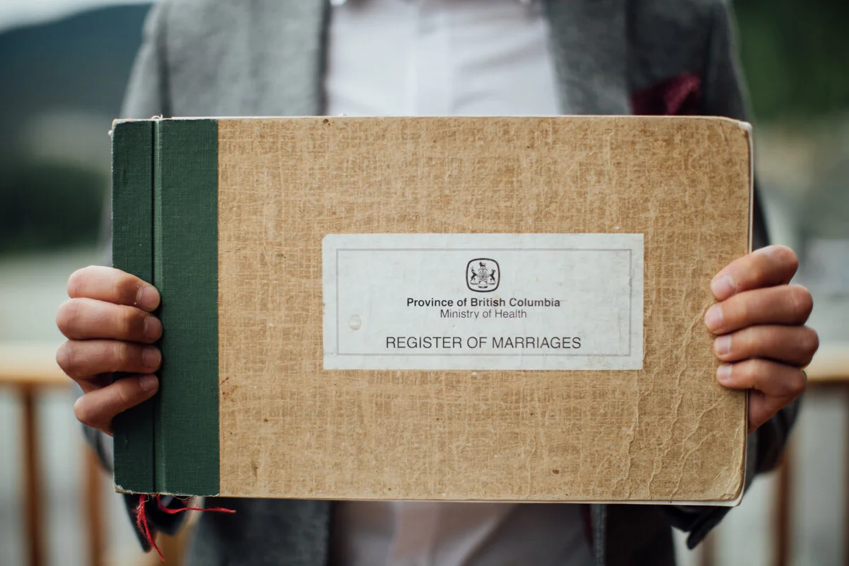 How to Get Legally Married in BC