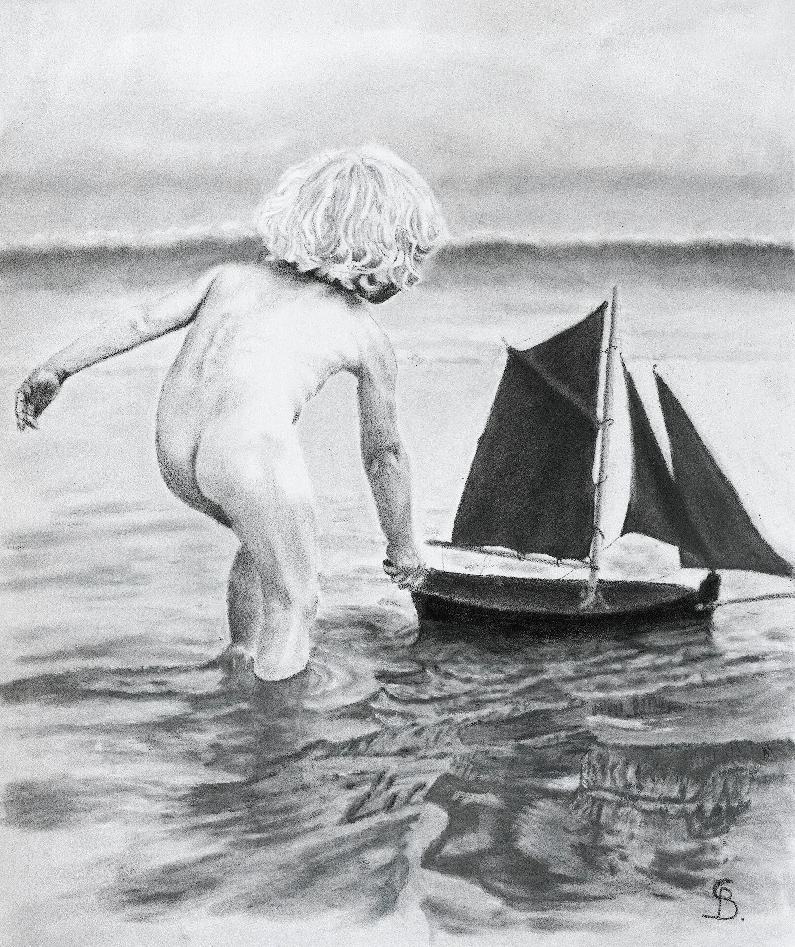 Boy and the boat