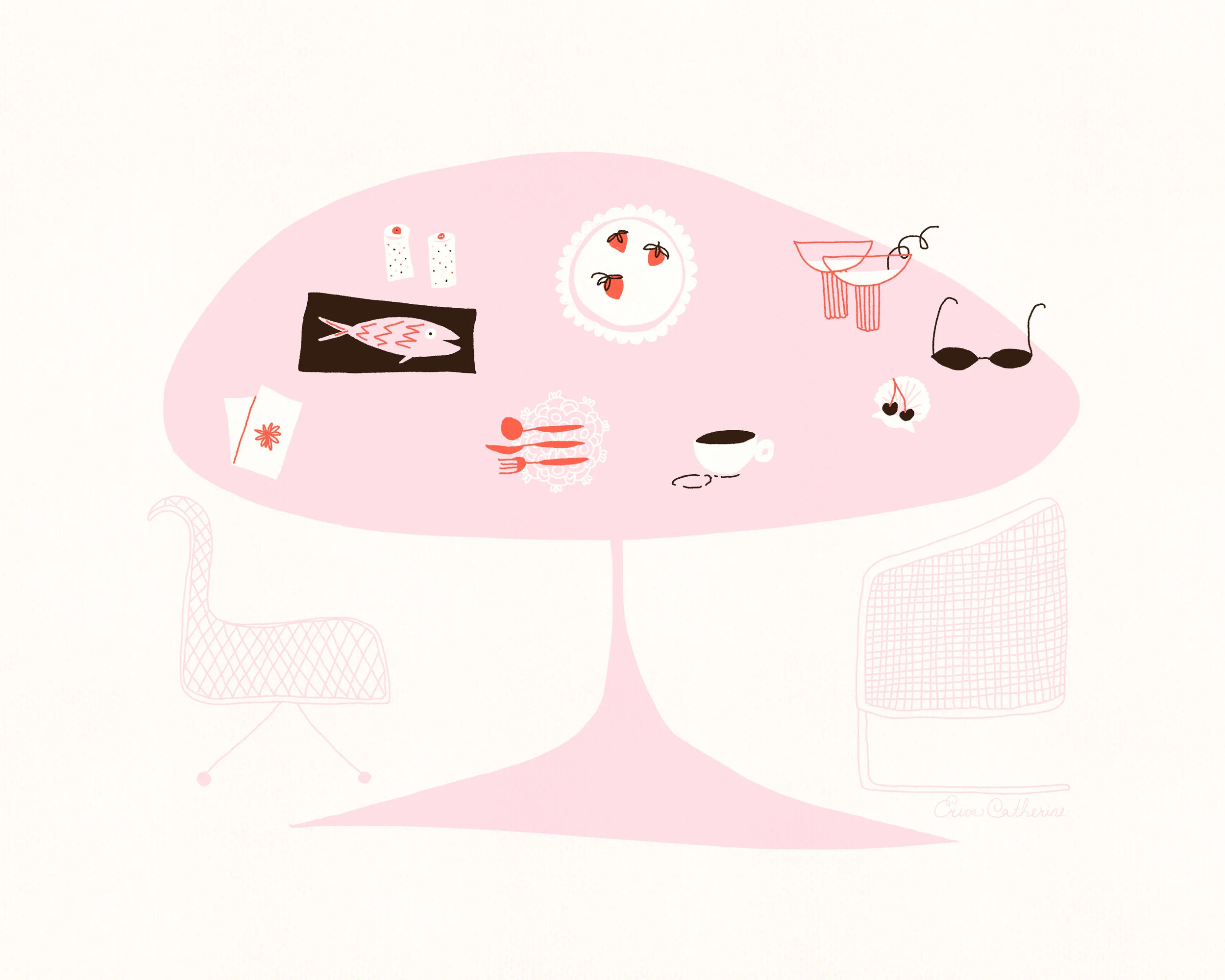 He Took A Fancy To The Fish