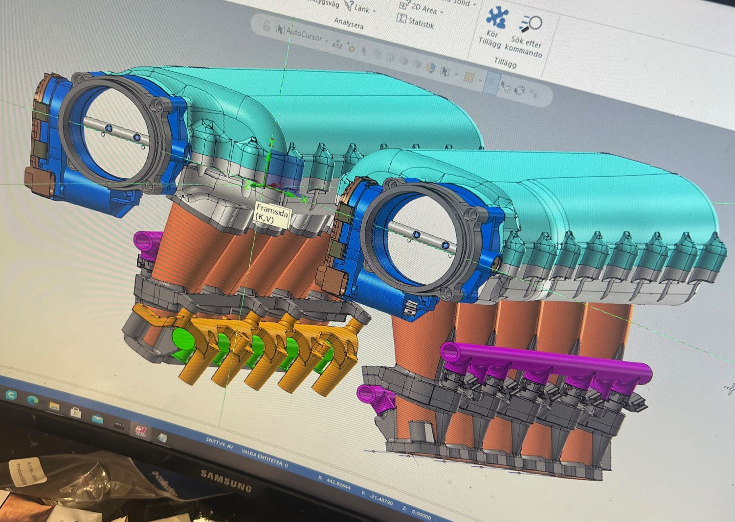 MAD enters the V10 engine line with a Billet intake manifold