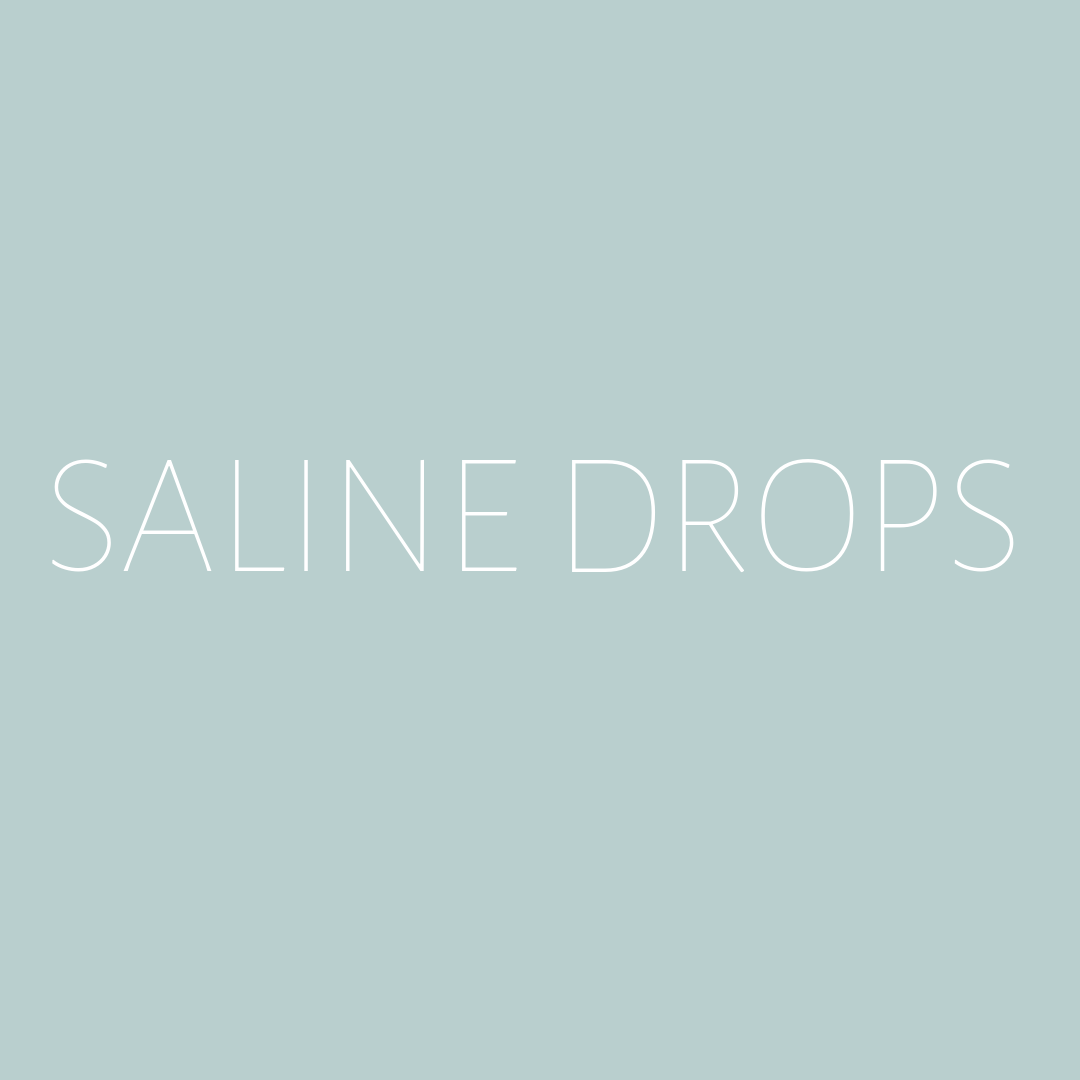All Natural Saline Drops