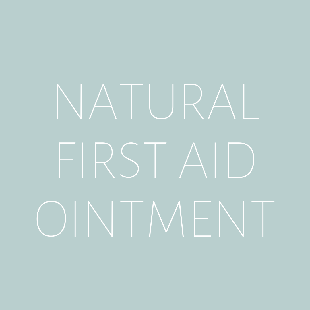 Natural First Aid Ointment