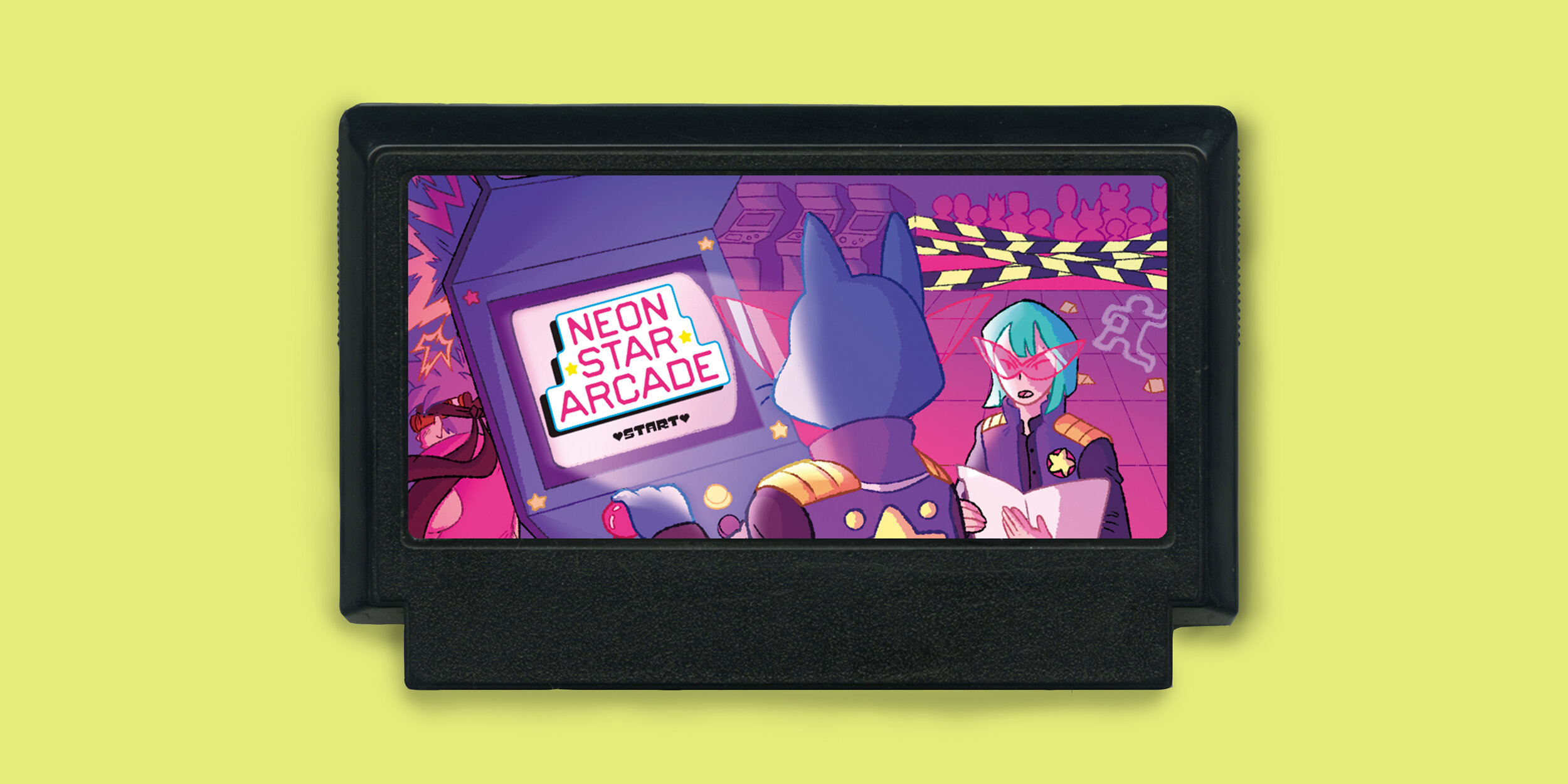 Famicase 2021 - Neon Star Arcade — jaelendilla