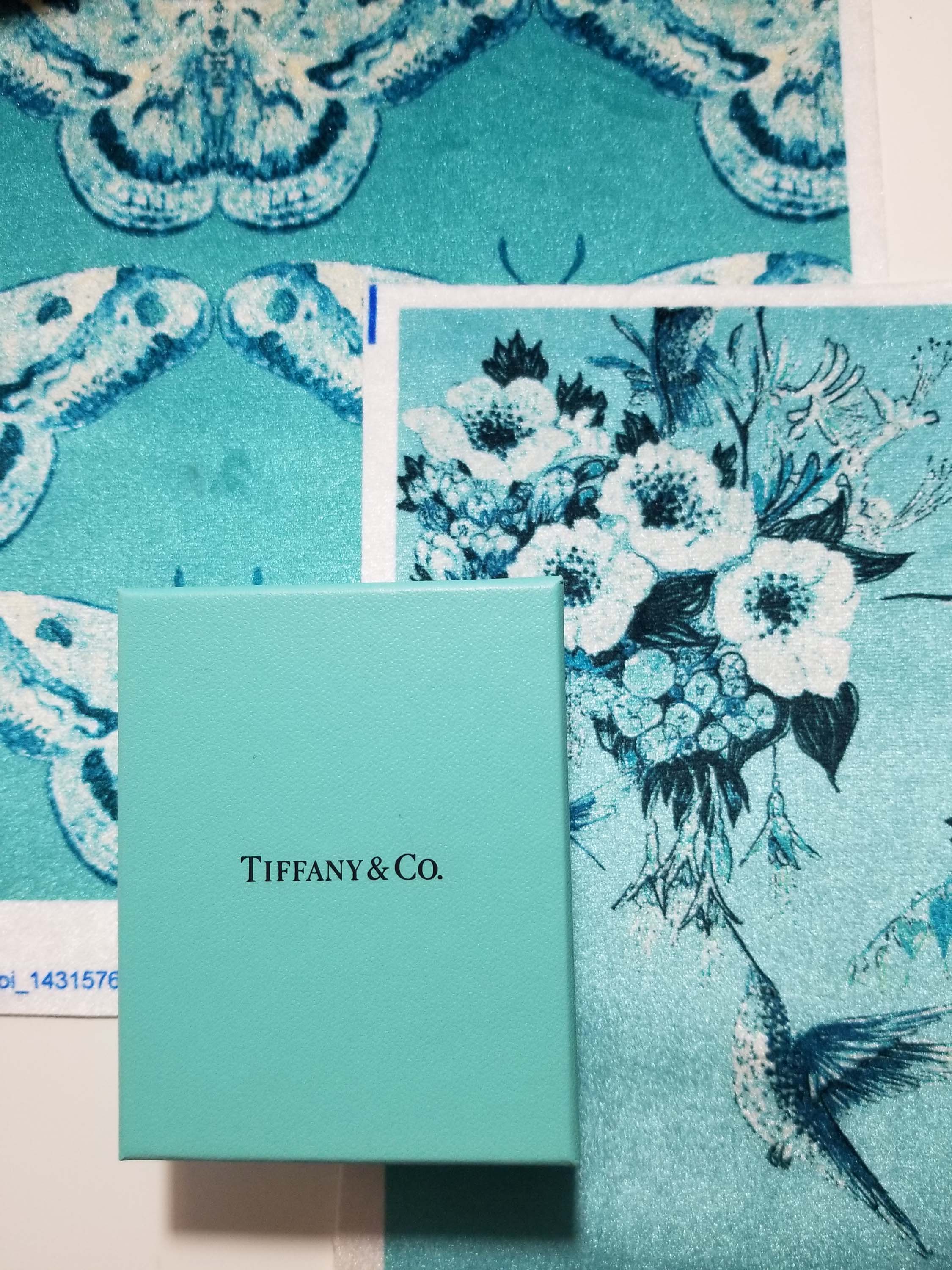 Tiffany blue wallpaper floral fabric ideas