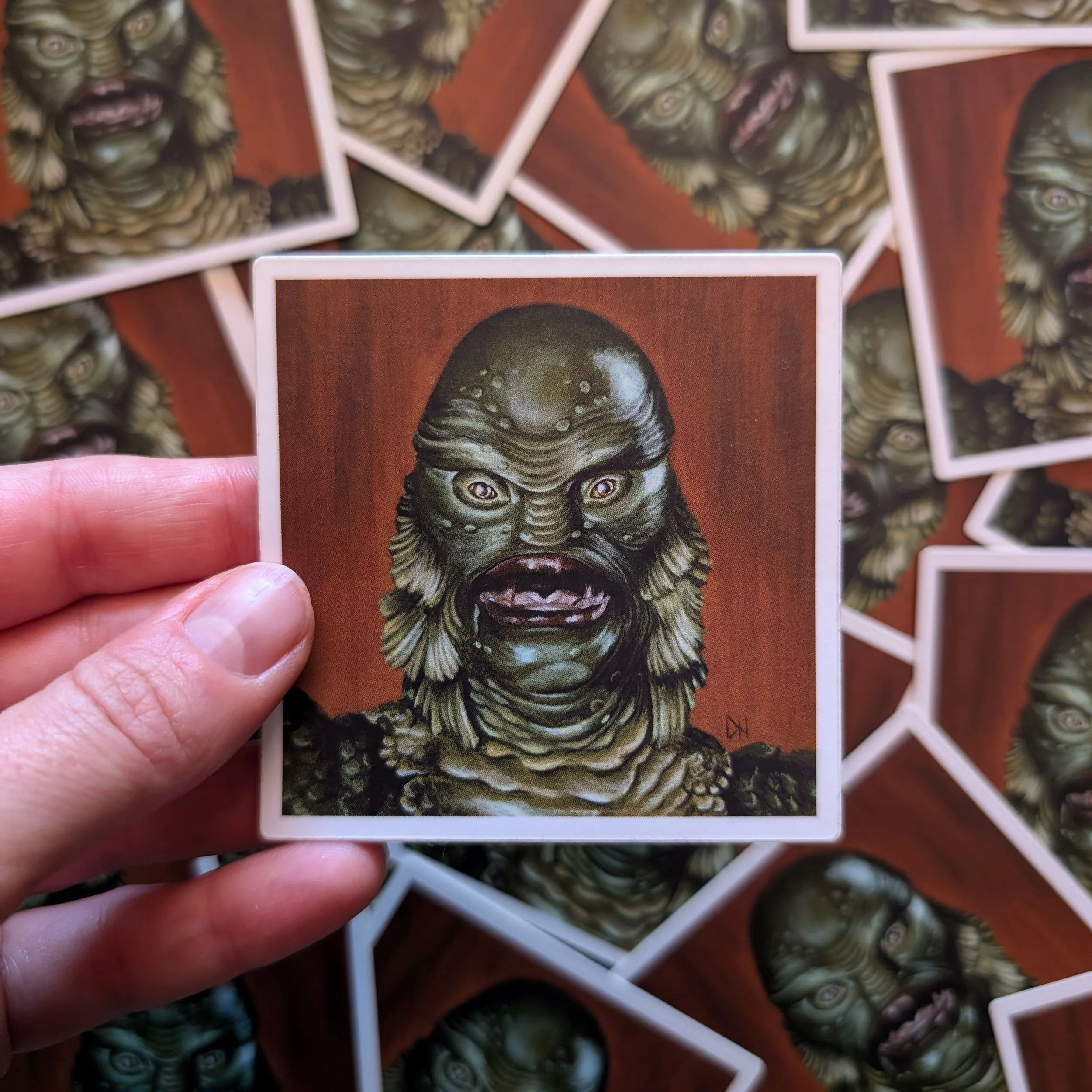 The Creature sticker collage.jpg