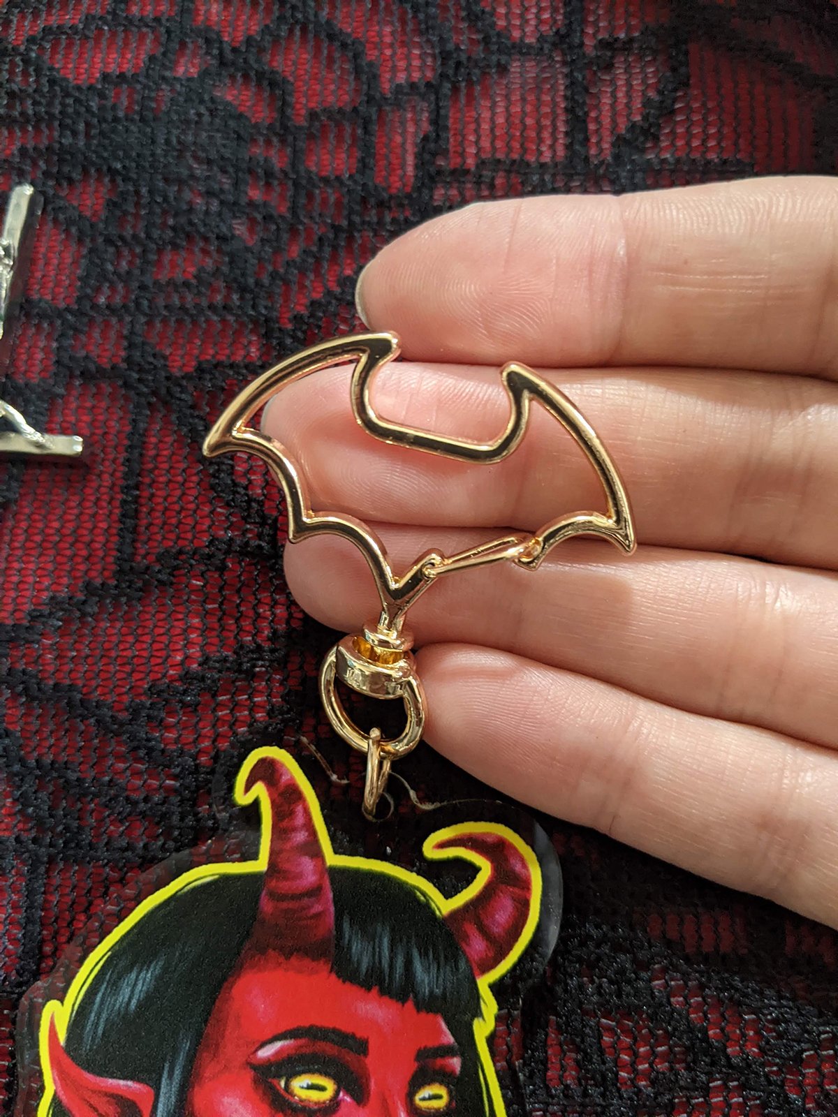Baphomet keychain clasp.jpg
