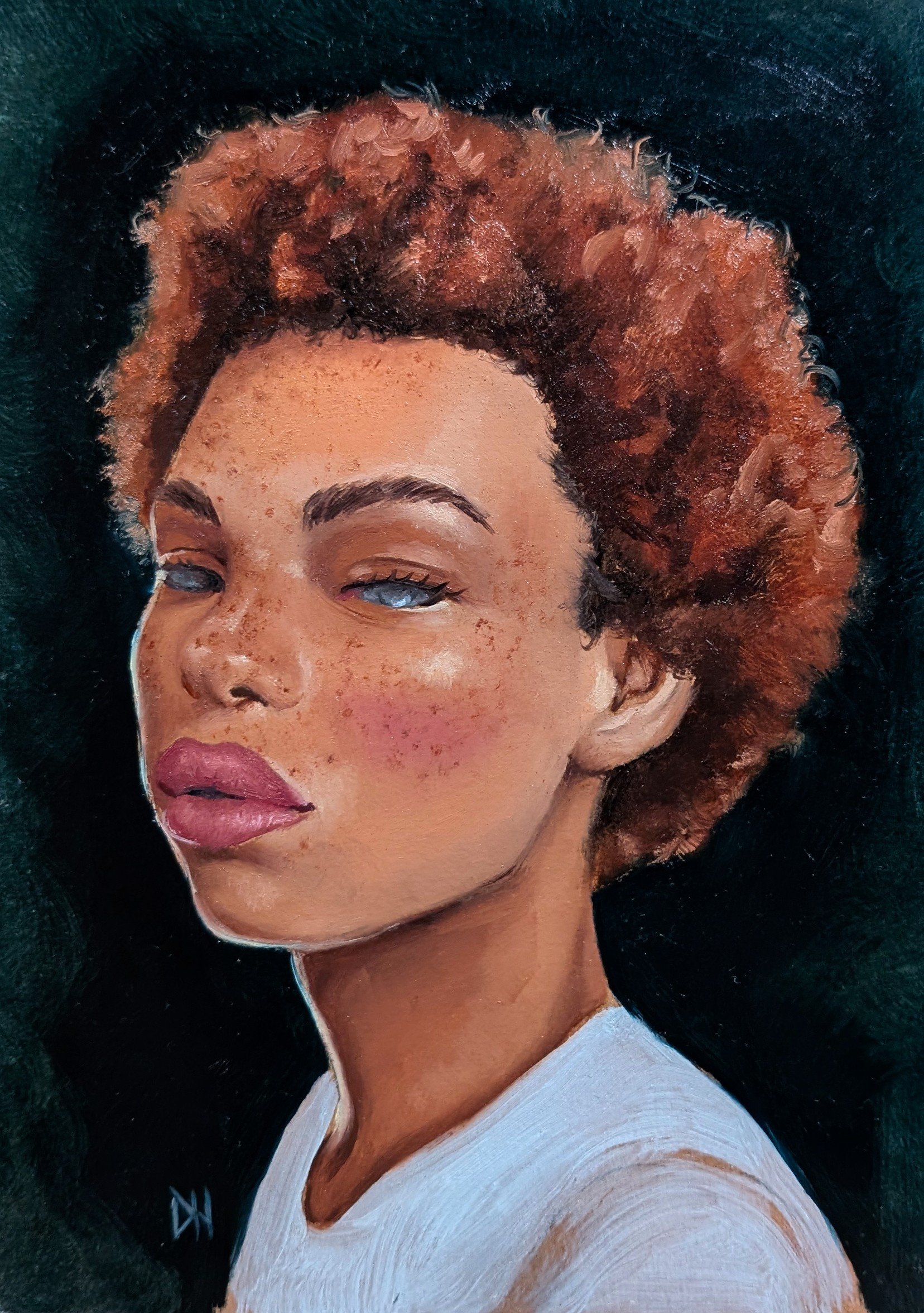 Oil Portrait Study - 5x7"