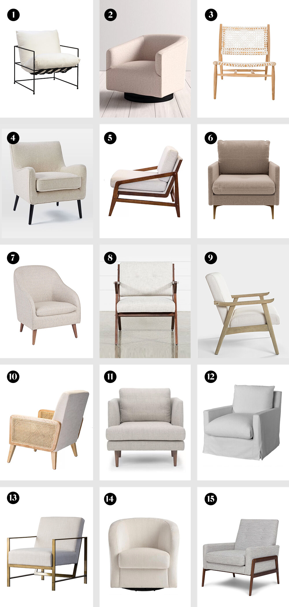 15 Stylish Accent Chairs That Cost Less Than 500br Desert Hue