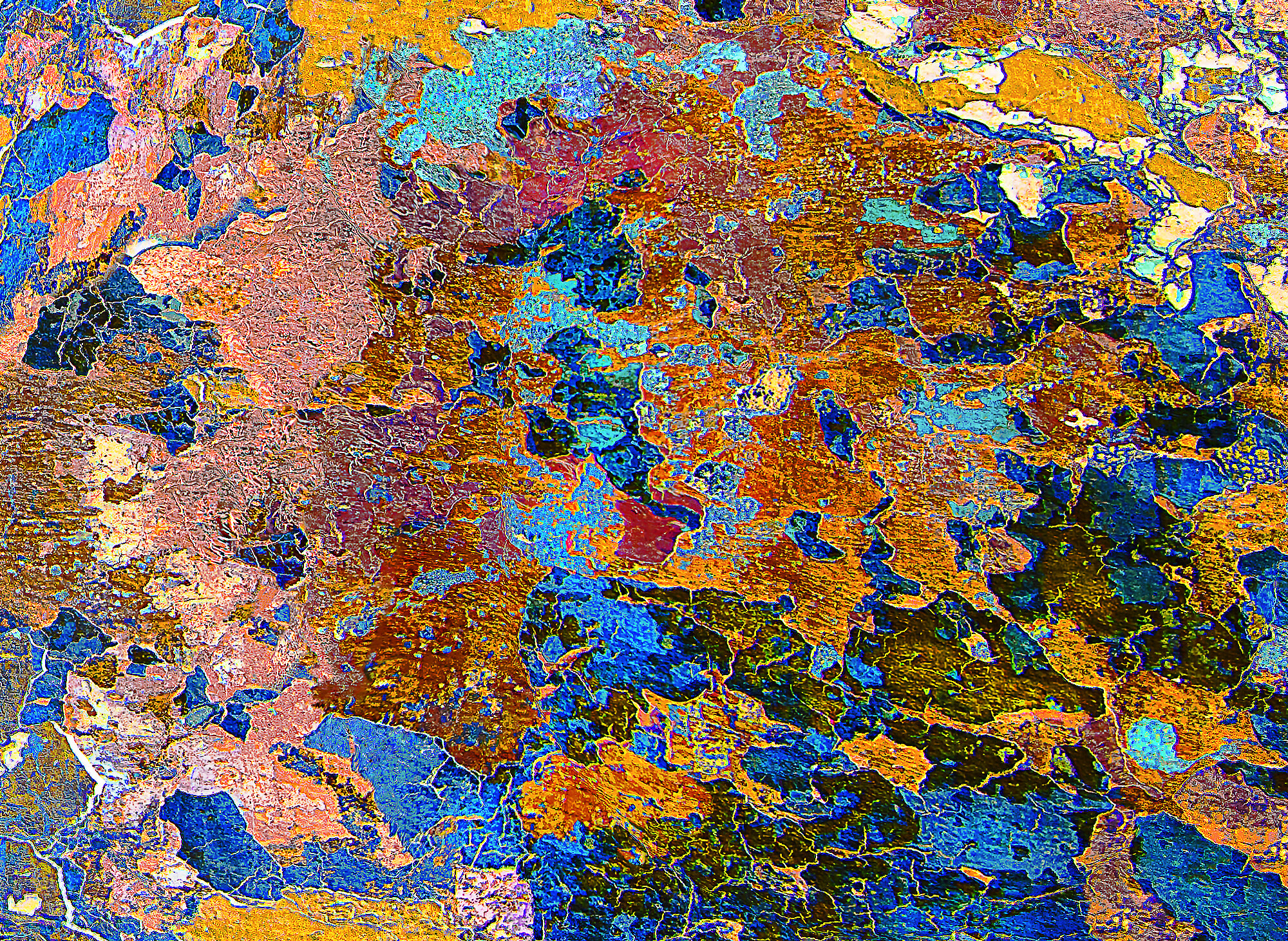 Broken Tile on Broken Plaster, Central Park 2020, Central Park