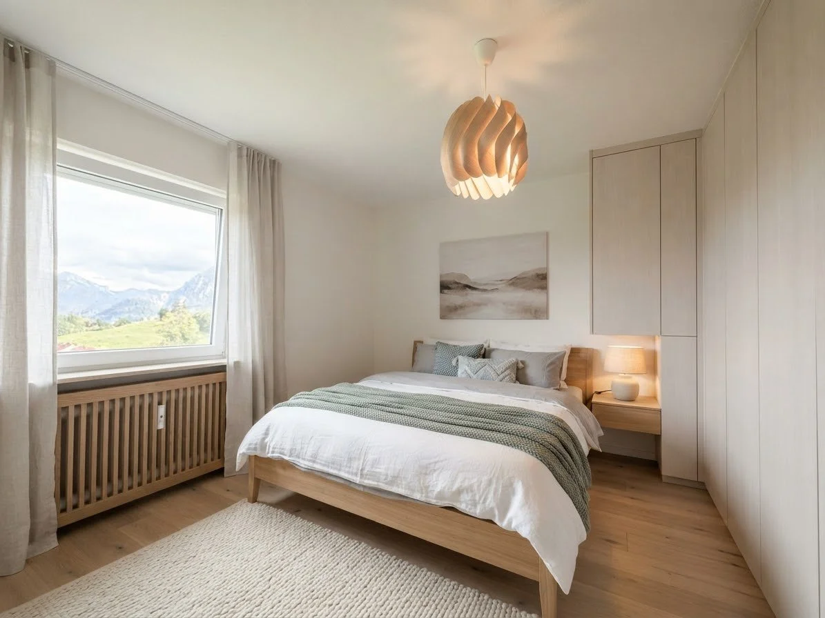 Schlafzimmer - KI Home Staging