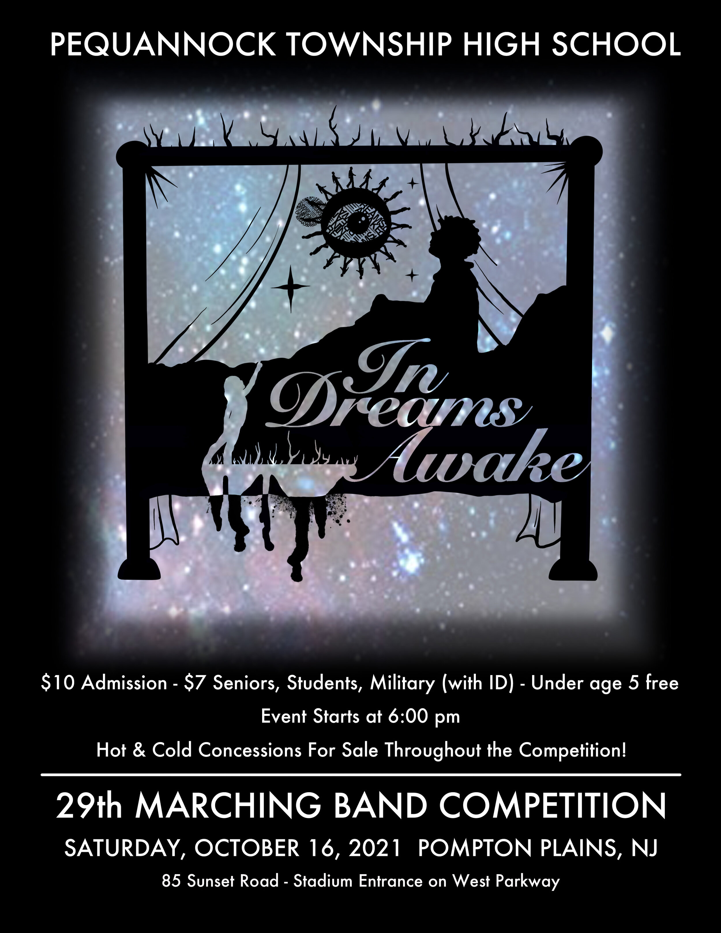 Pequannock Township High School 29th Marching Band Home Competition!!