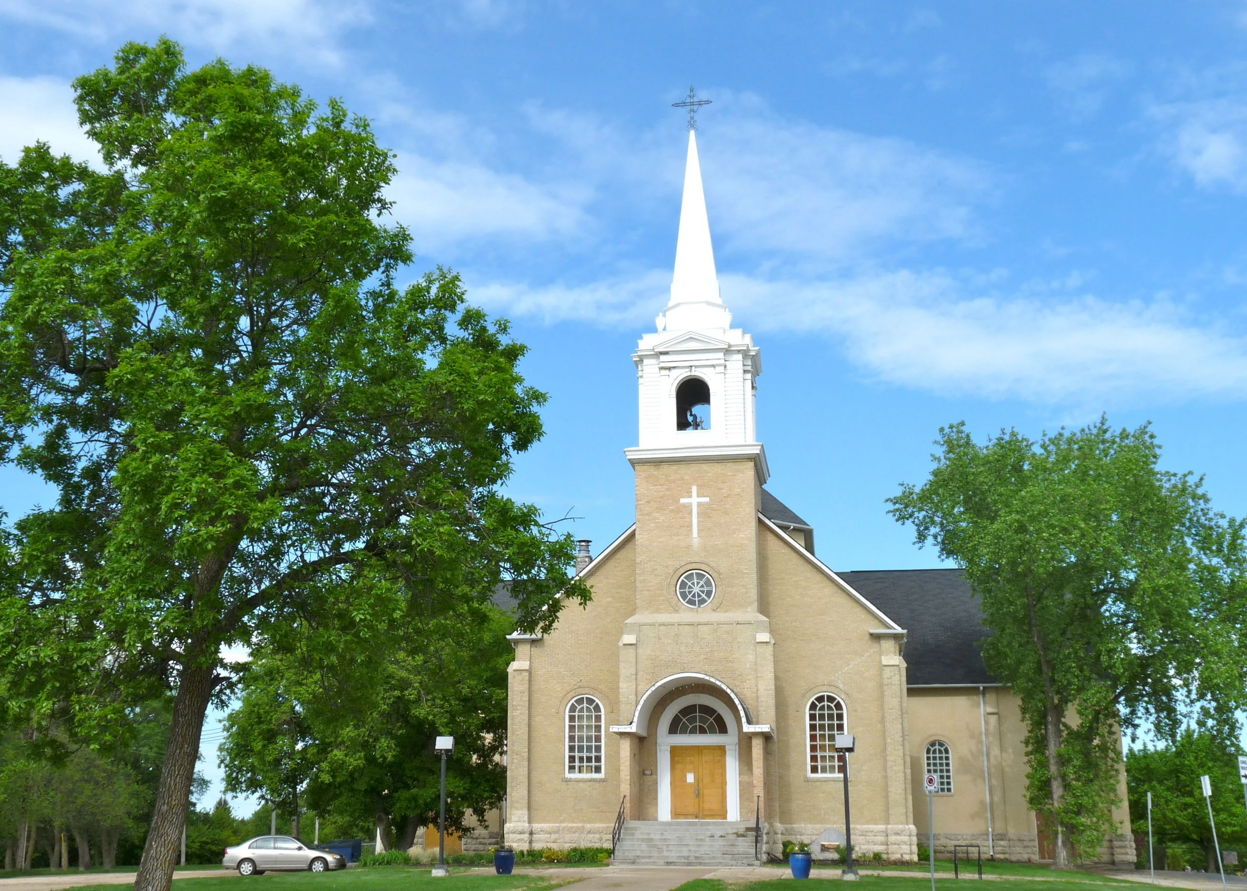 In 1988 St. Charles Church underwent a renovation which more than doubled its size.