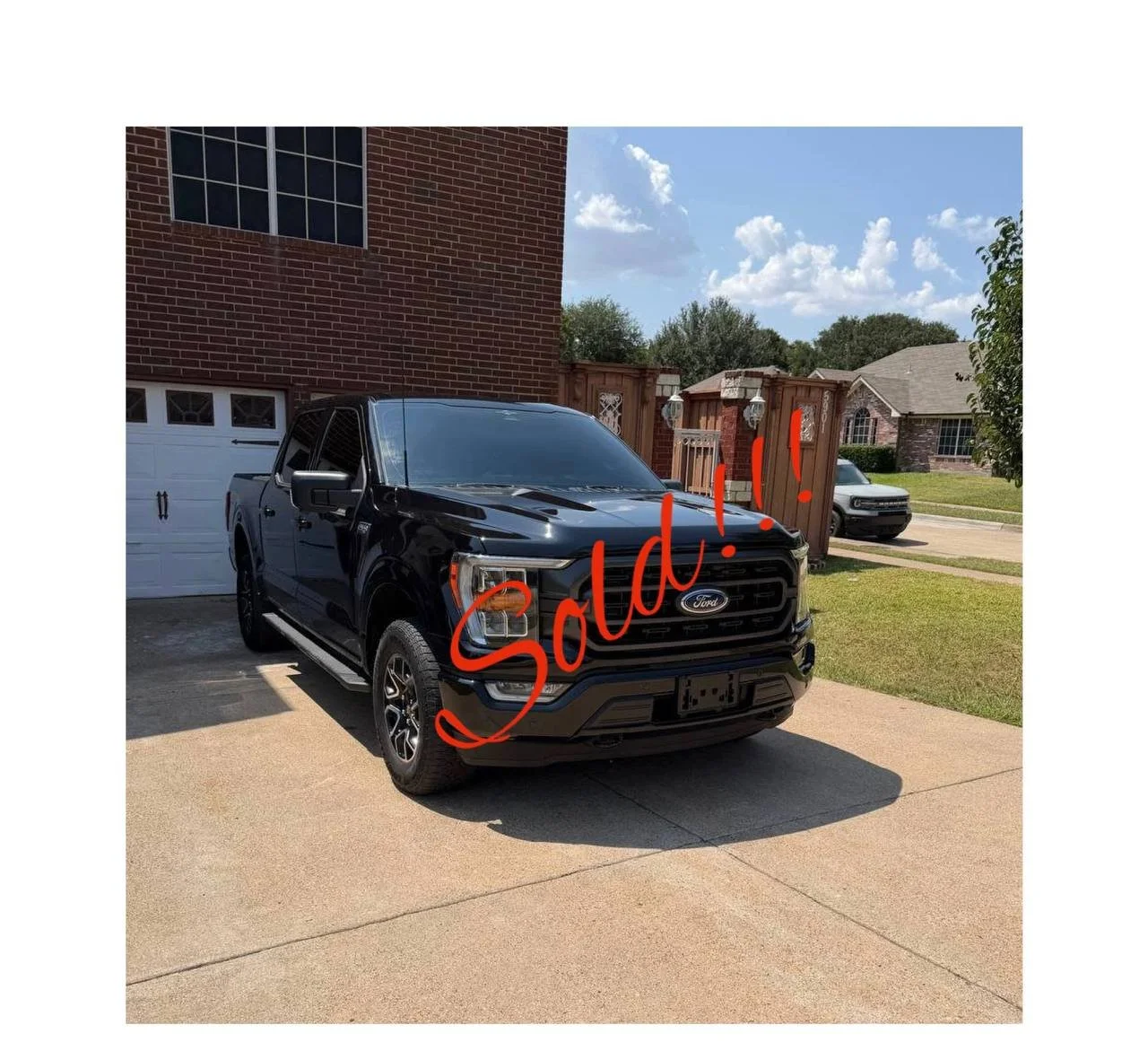 2023 Ford F150 BLACK