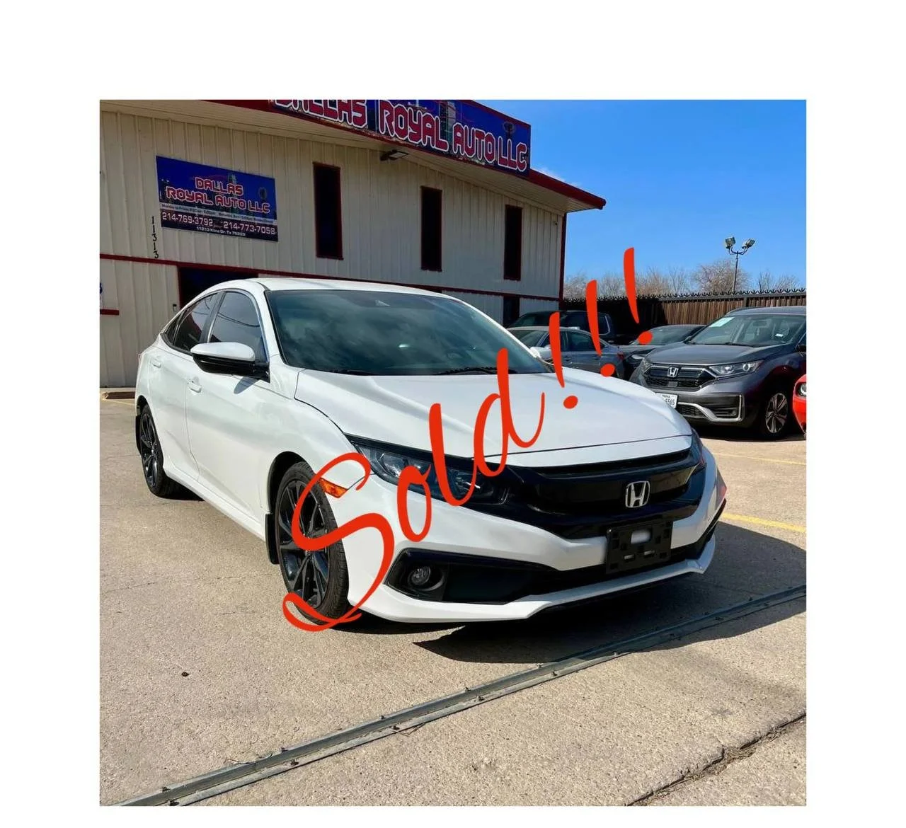 2020 Honda Civic Sport