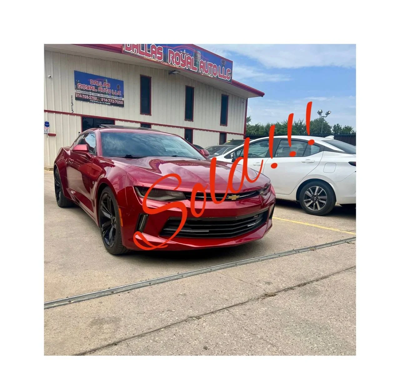 2016 CHEVY CAMARO
