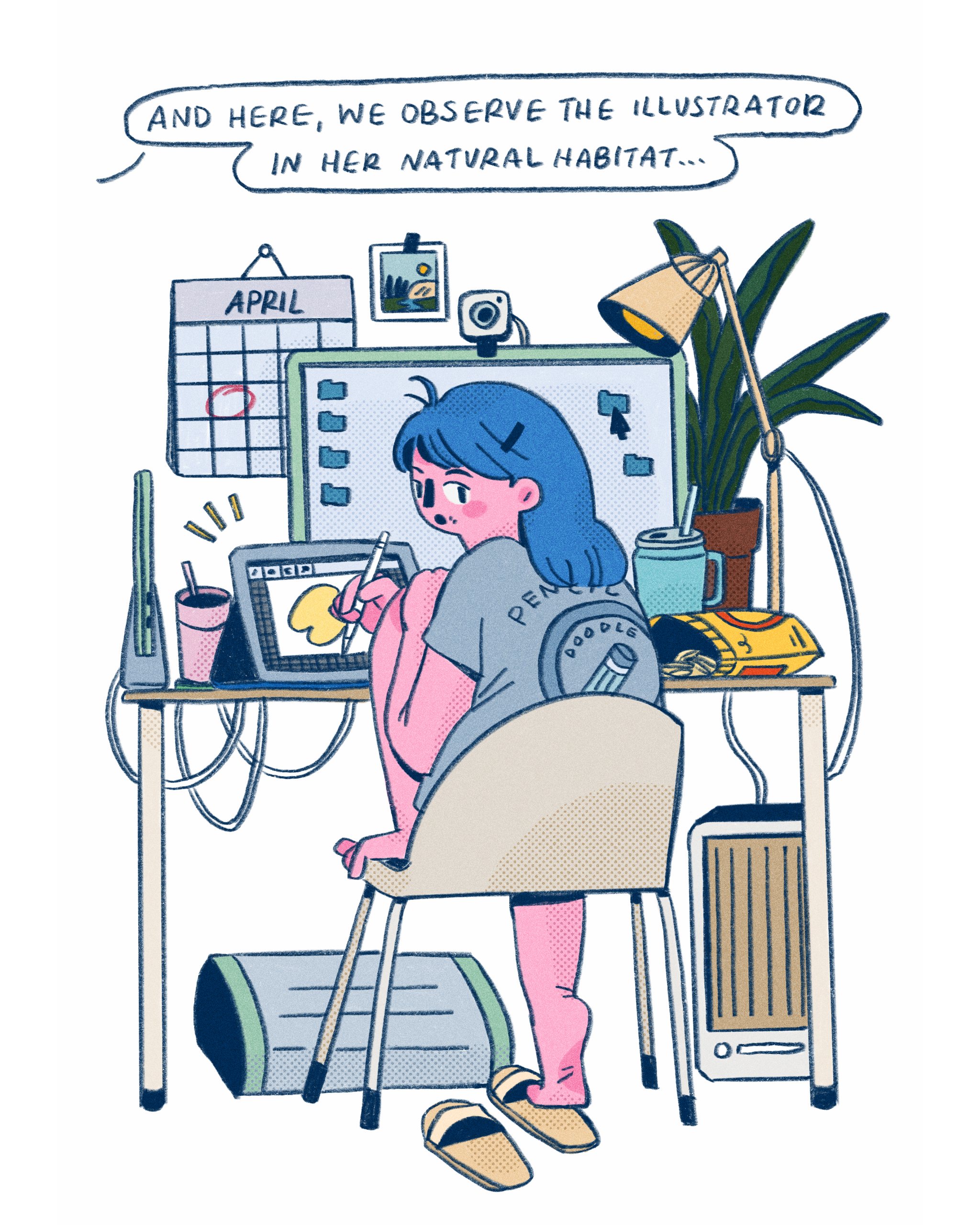 Natural Habitat Illustration