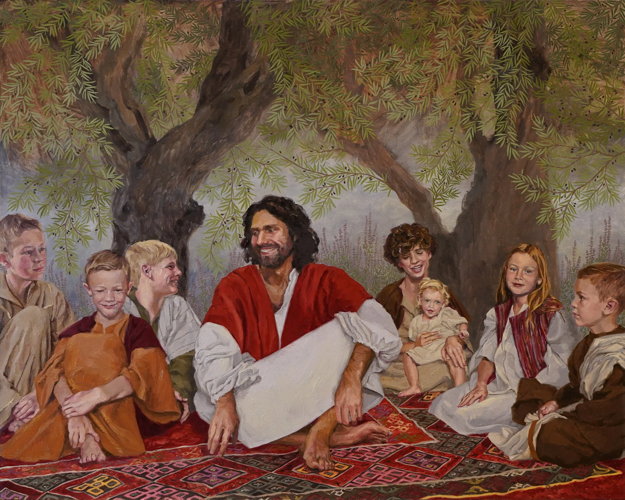 Gethsemane, Jesus Loves Me! 2026, 24"x30"