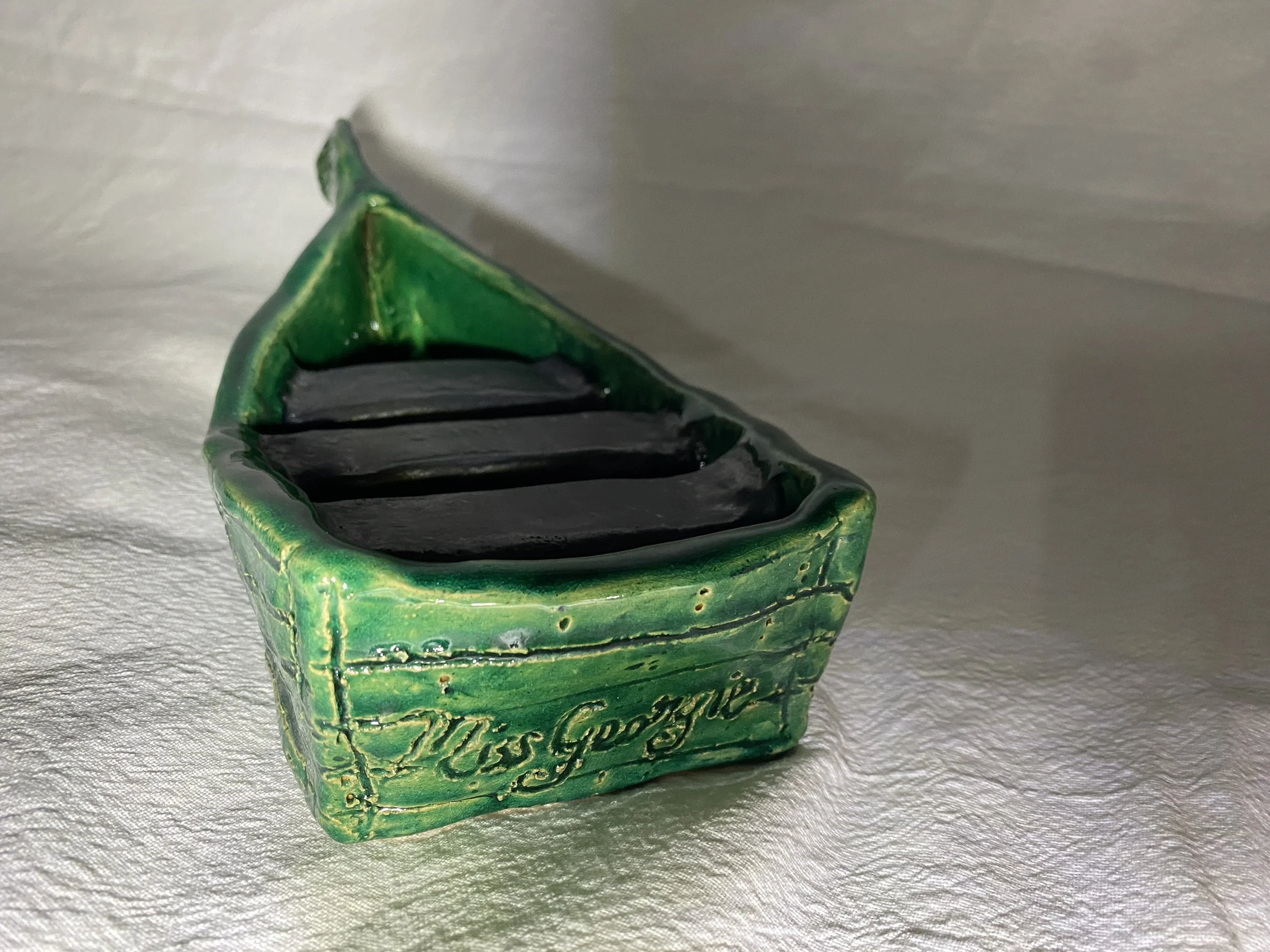 “In a beautiful Pea Green Boat”