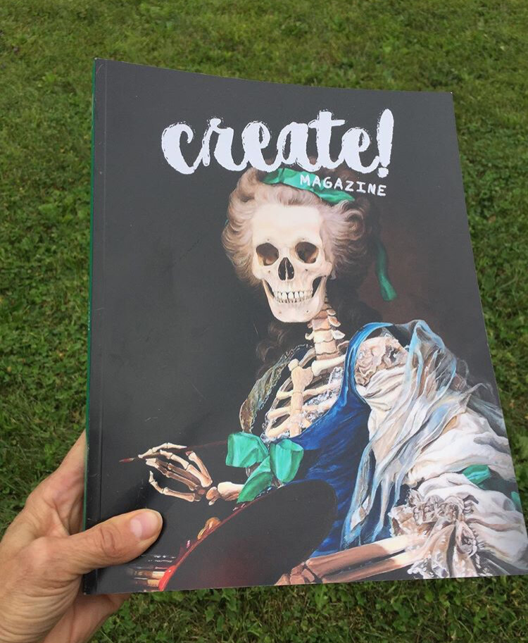 2019  Create Magazine!, Issue #16, Featured Artist,  (US)