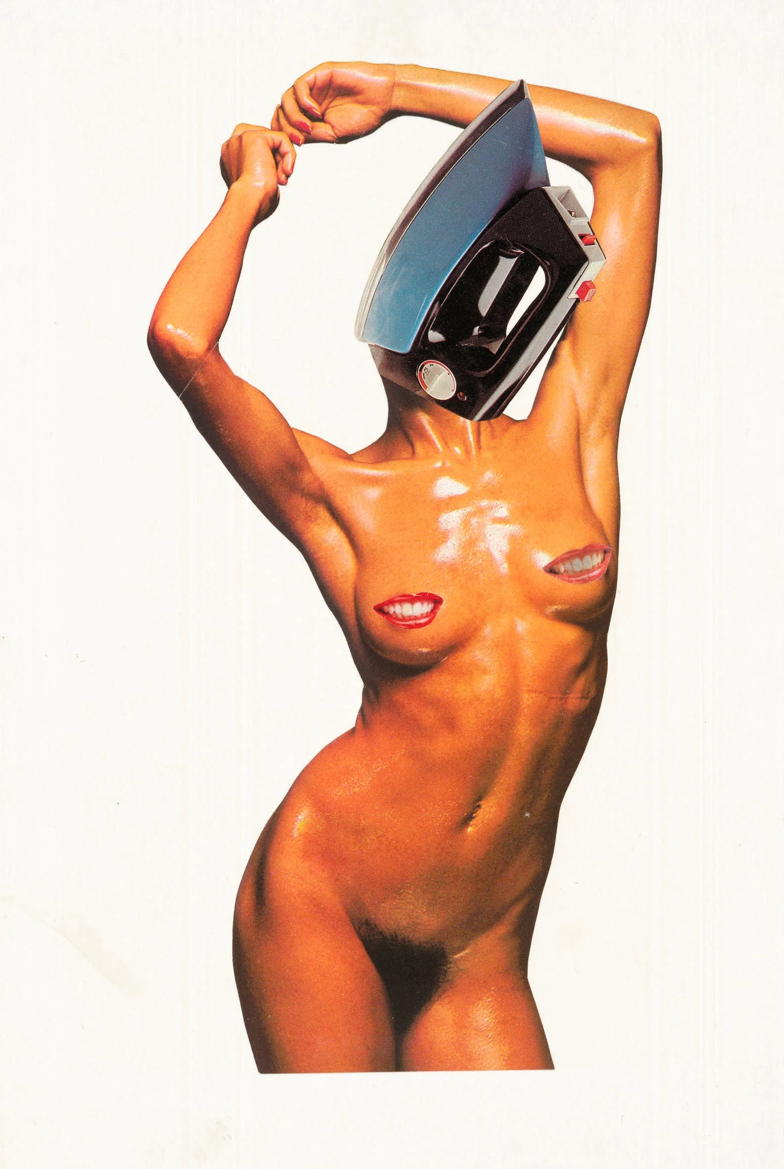 Linder Sterling, Untitled , 1977, photomontage, 32.9 X 21.5 cm, Tate, London.