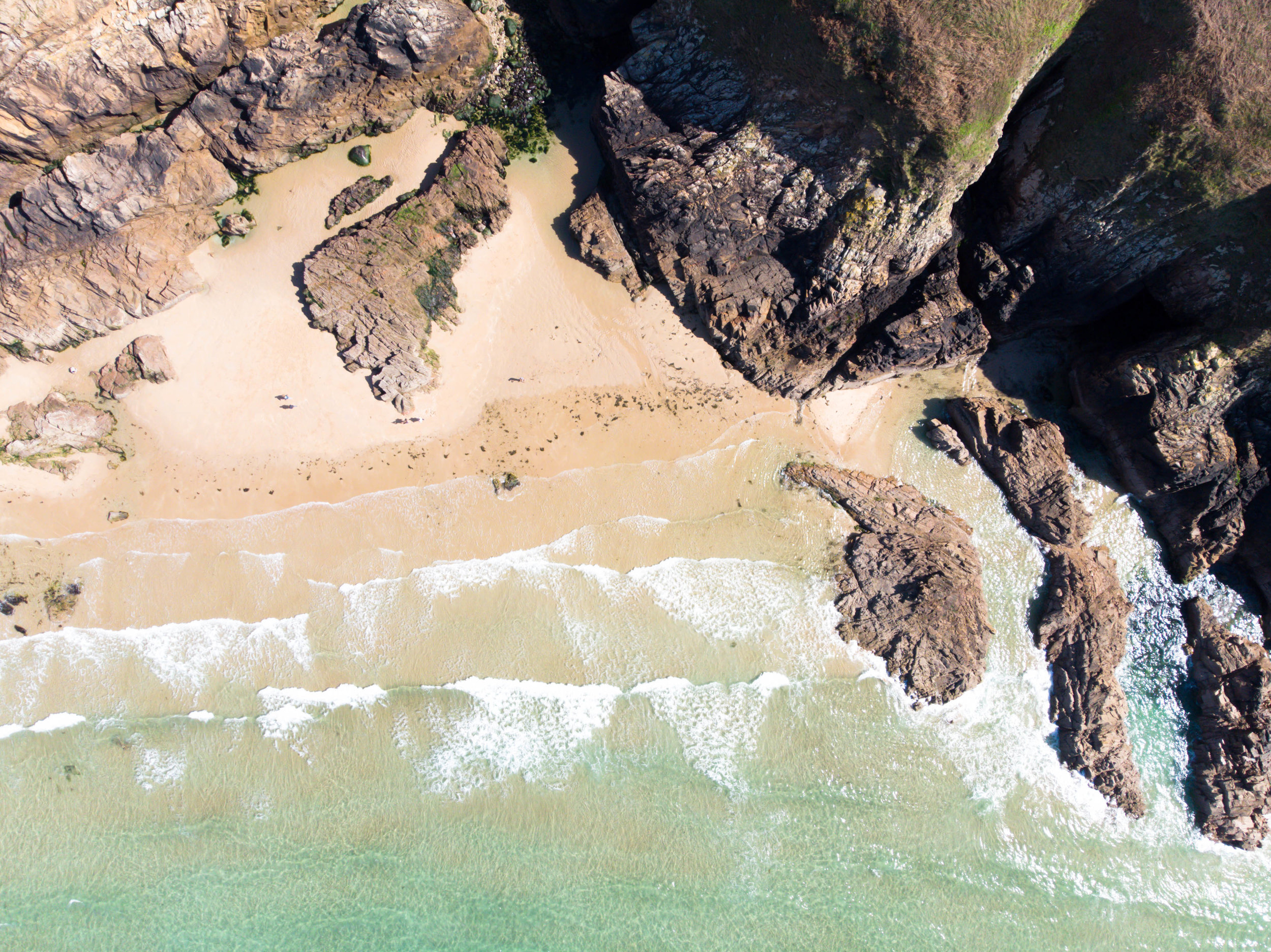 Plémont Bay in Jersey