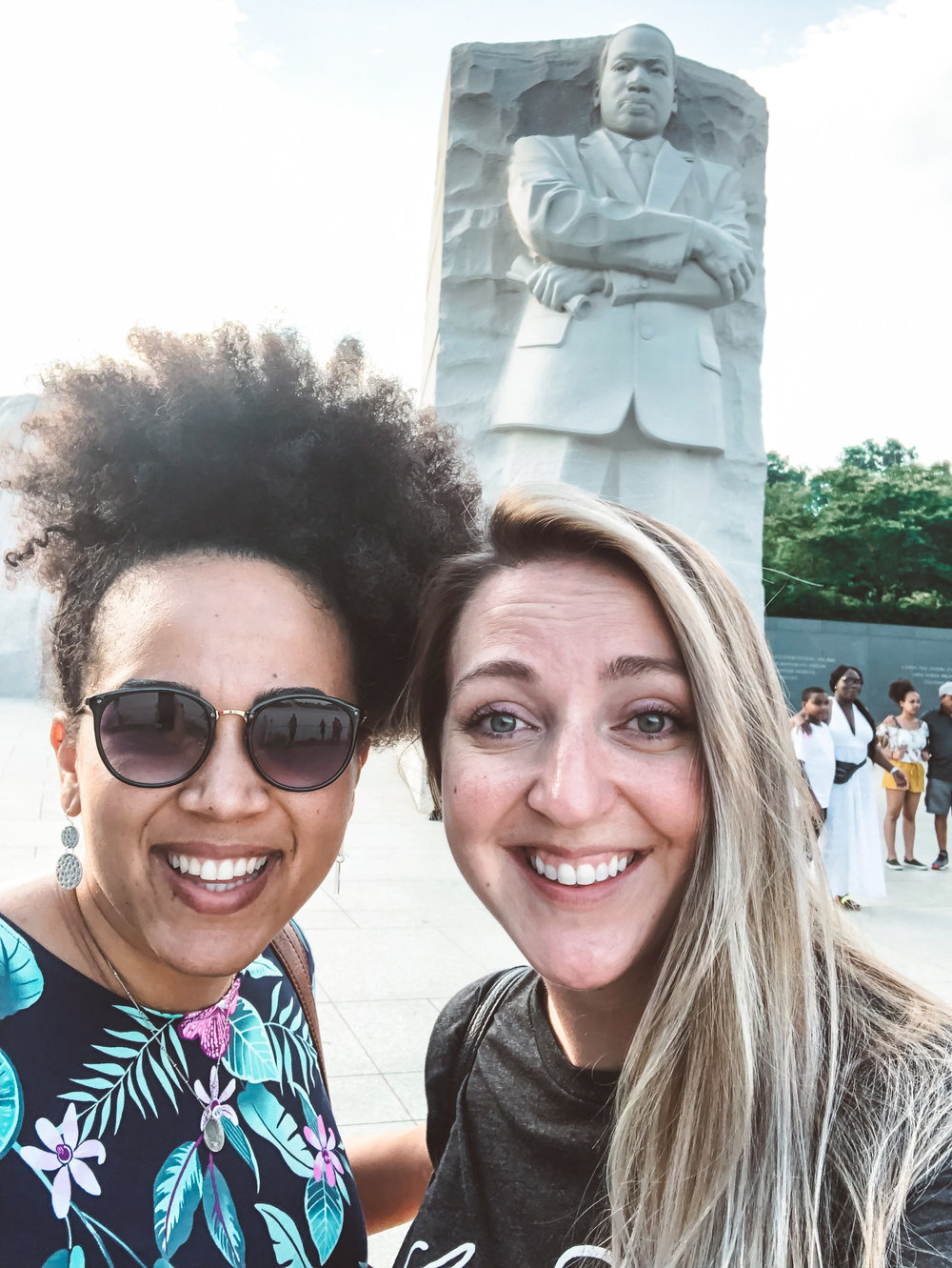  Martin Luther King Jr Memorial with Tara 