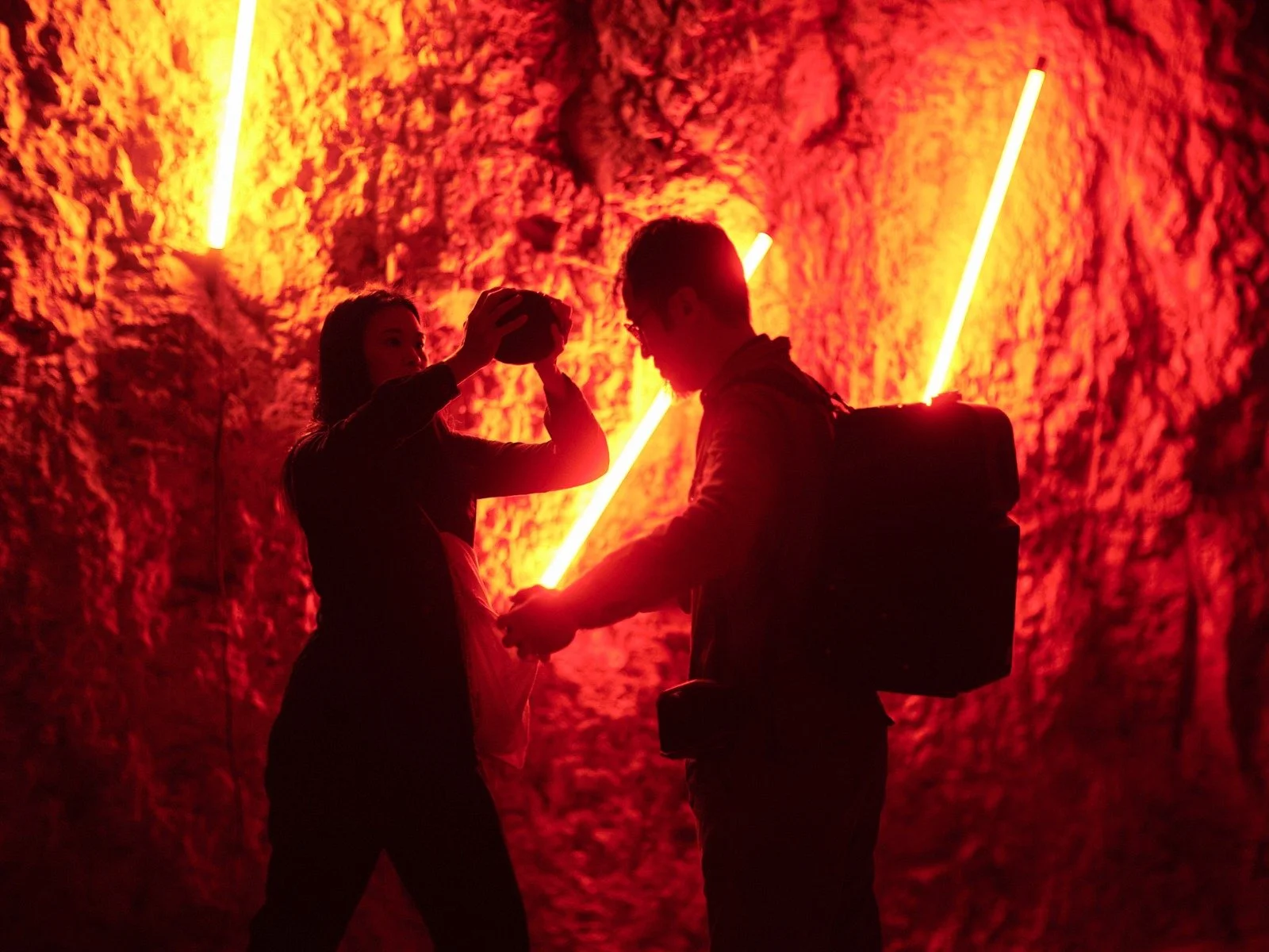 Duo Sharon Chan and Charles Kwong