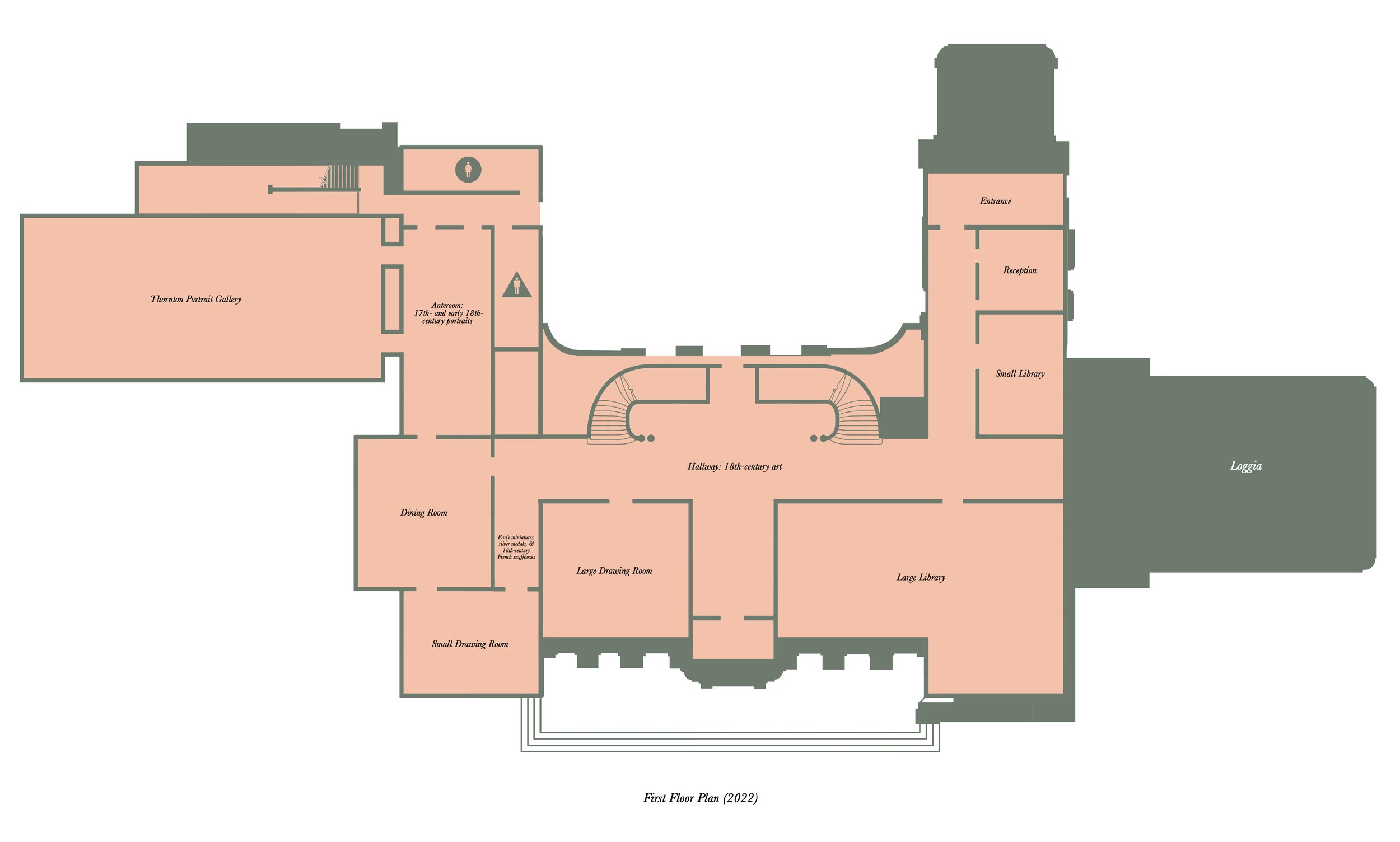 Huntington Art Gallery First Floor (2022)
