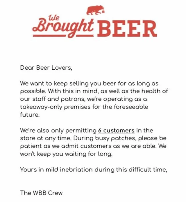 We remain open in #balham for takeaway only. Thanks for your support ❤️