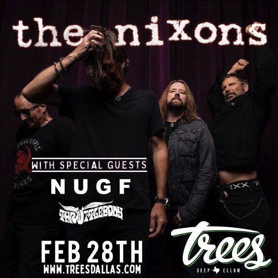 We ride to @treesdallas to play with @thenixonsofficial and @noturgirlfrenz on Friday, February 28!!! #letsgodallas