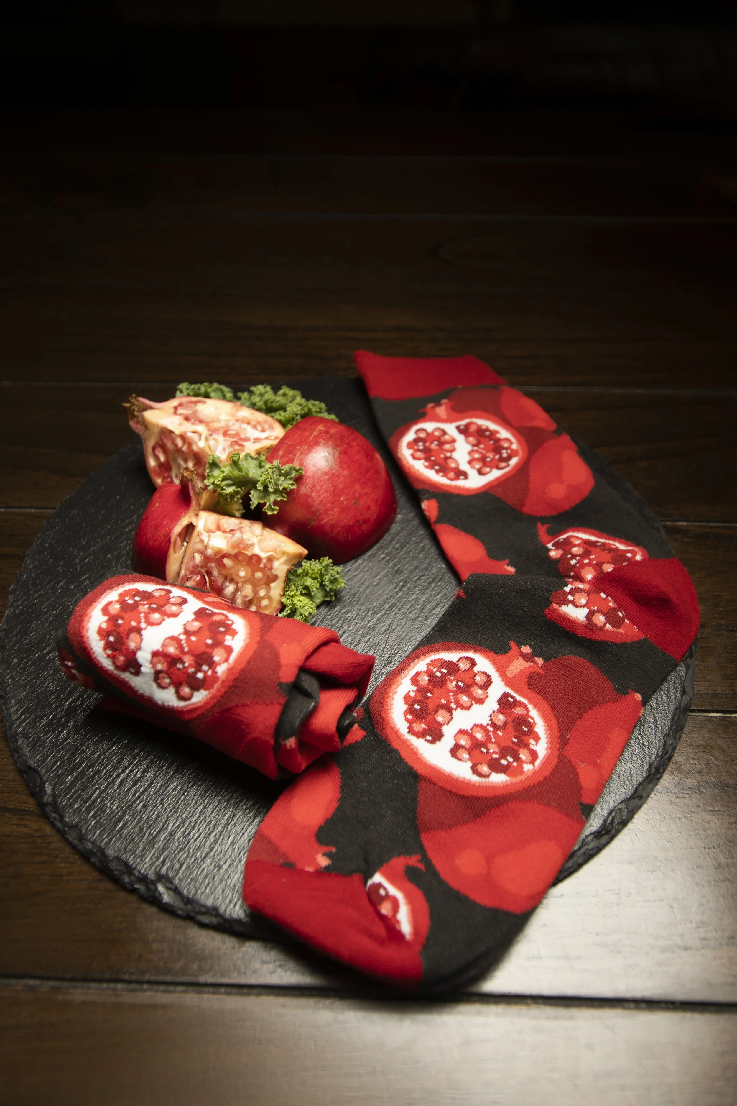 Pomegranate Socks