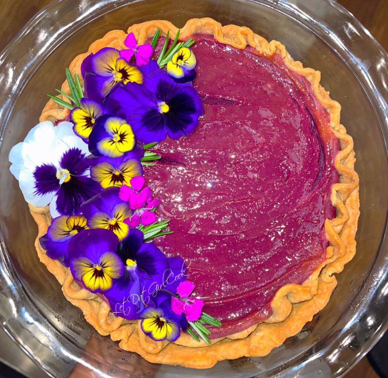 Eggnog Sweet potato Pie