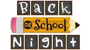 Back-to-School Night-New Date
