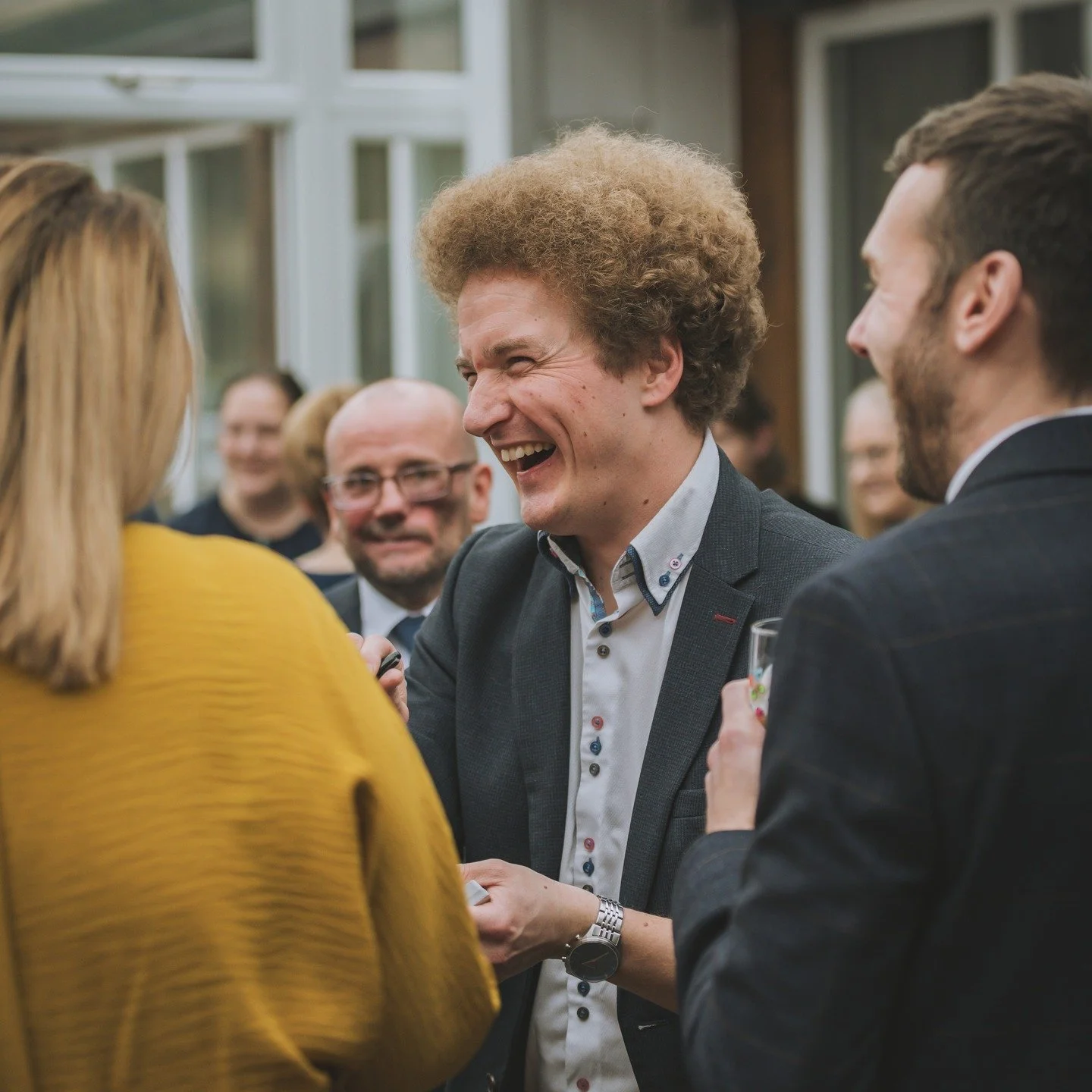 If you're looking for someone to keep your #wedding guests entertained, @afromagician is your guy. He had everybody literally laughing their heads off at @theconistonhotel and it made for some great shots before we whisked the bride and groom away fo