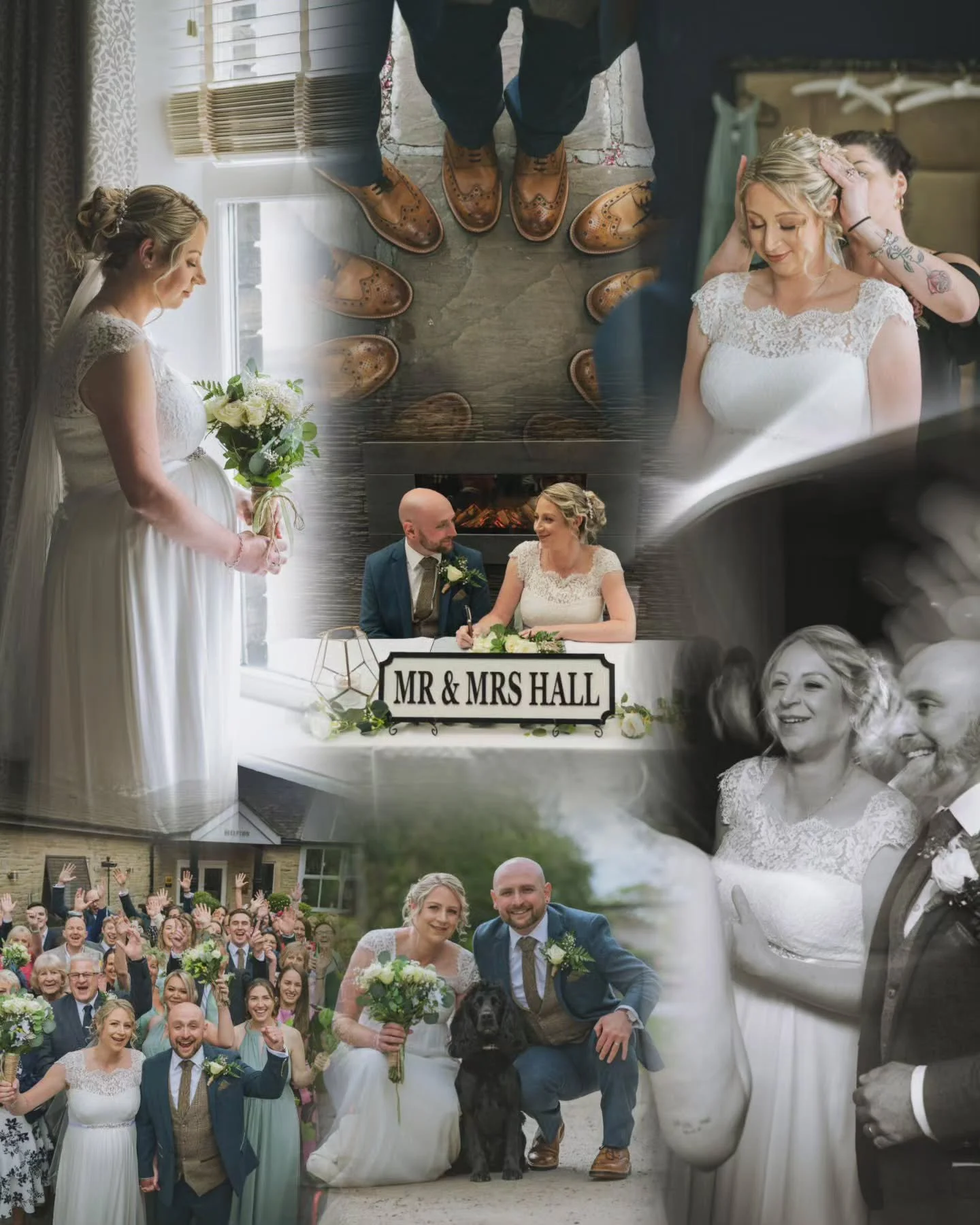 What a beautiful day for Sarah &amp; Rob at the lovely @herriotsskipton 🙂

Thanks for having us and for being such fun to work with! 

#weddingphotography #wedding #weddings #weddingphotos #weddings2025
#weddingseason #weddingphotographer #weddingsu