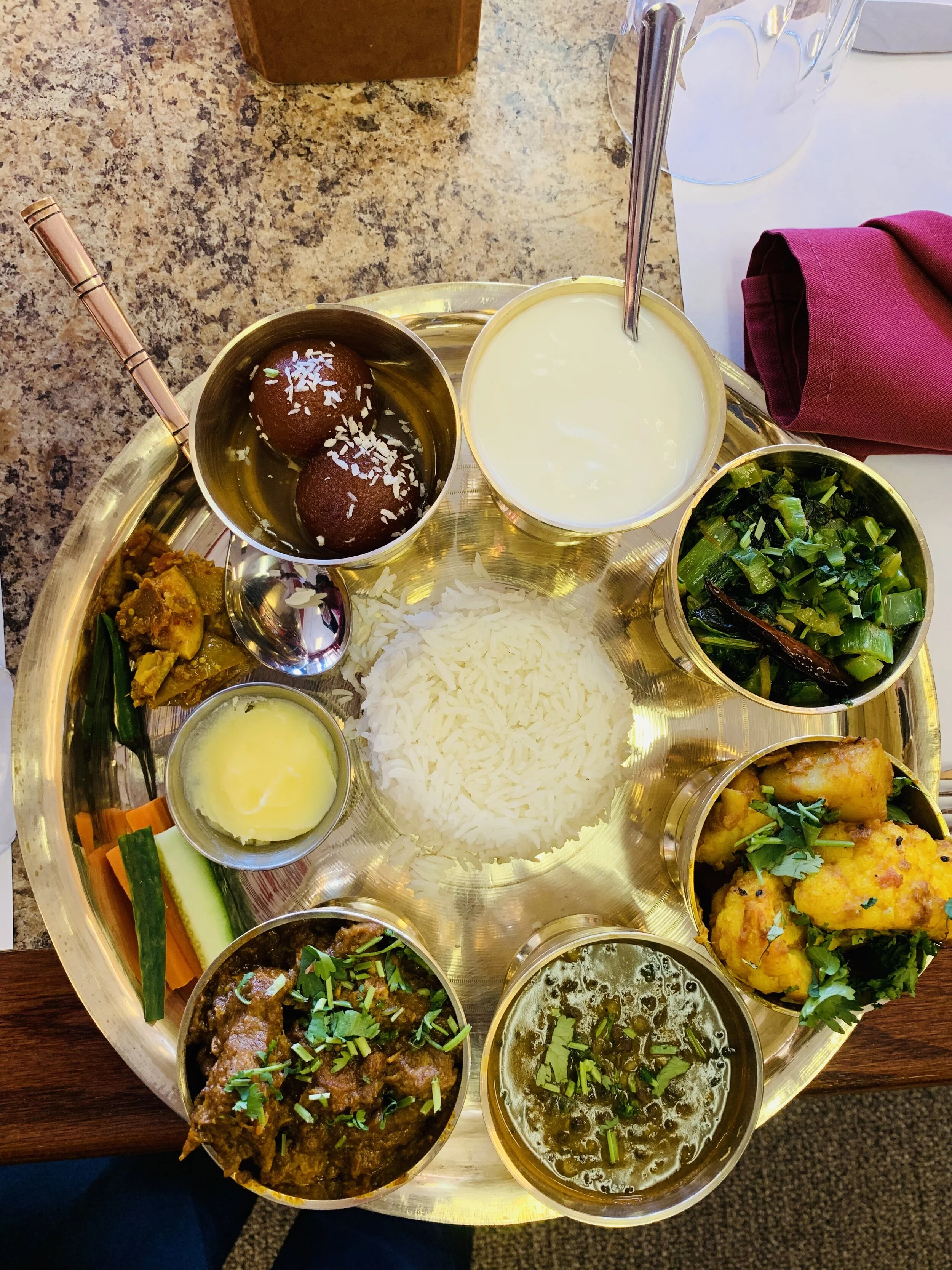 Nepali Chulo Thali