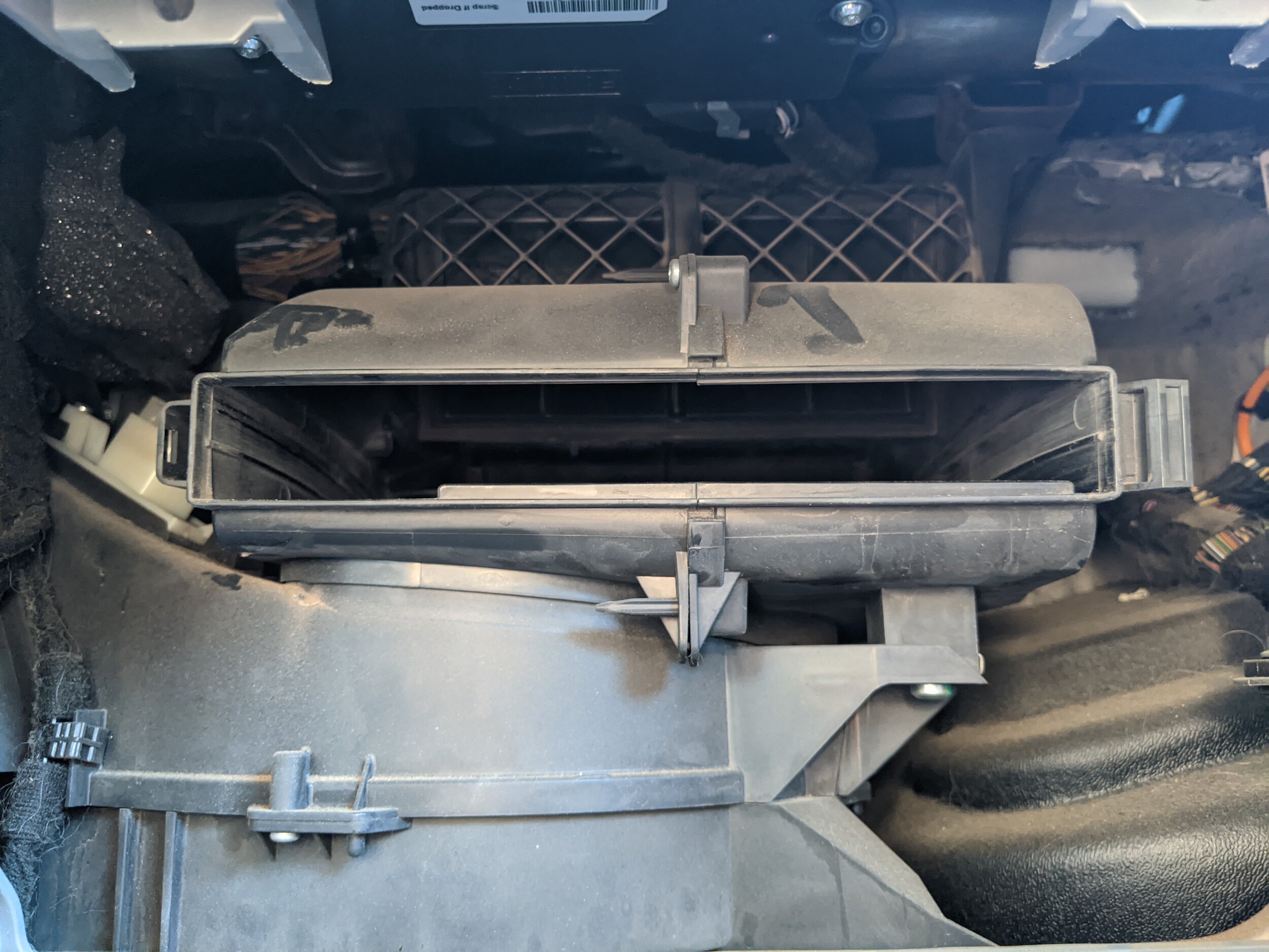Ford Transit Van Conversion - Cabin Air Filter Install