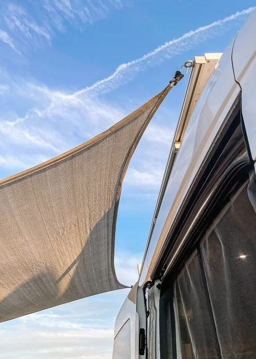Diy camper awning online