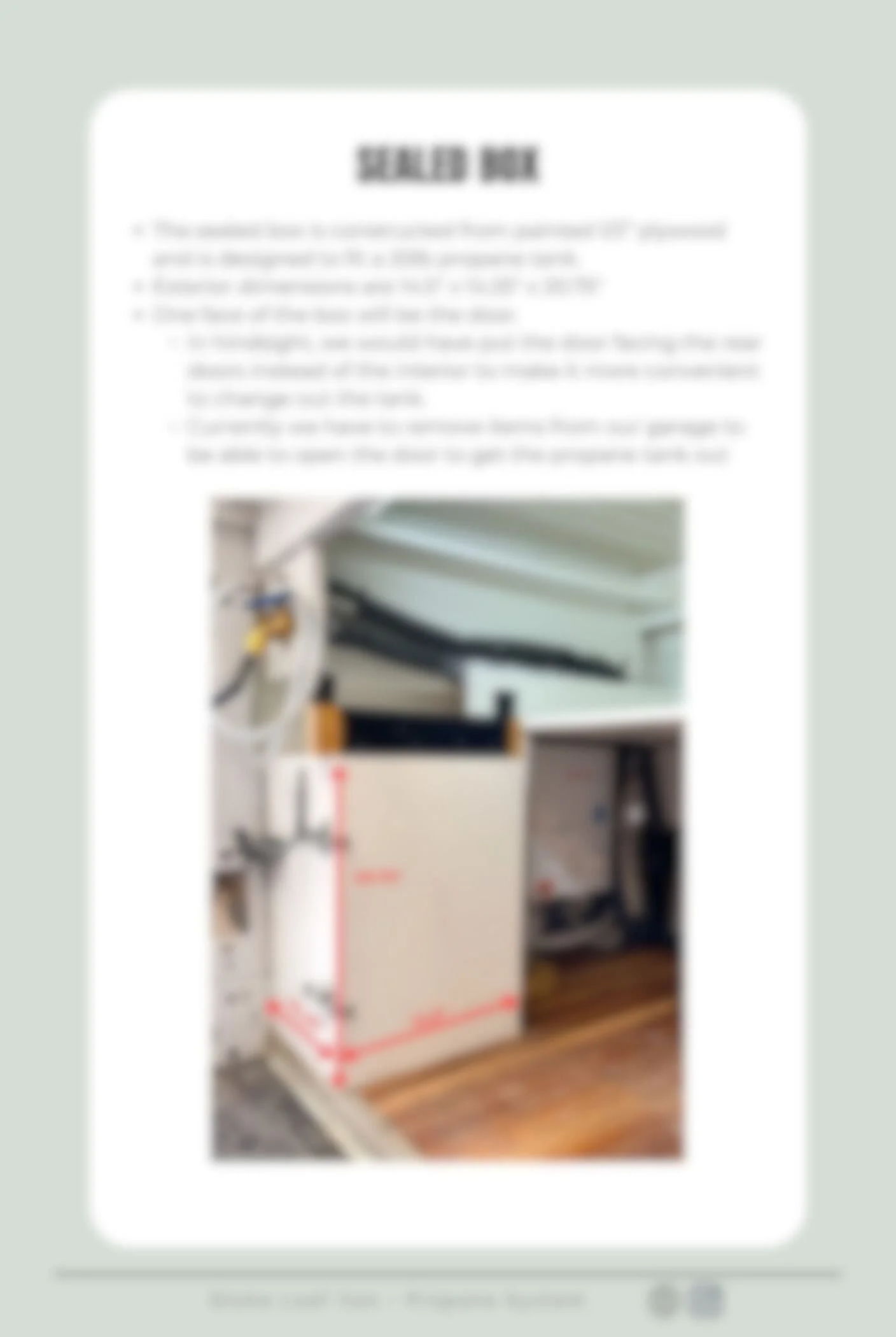 DIY Van Build - Propane System — STOKE LOAF VAN