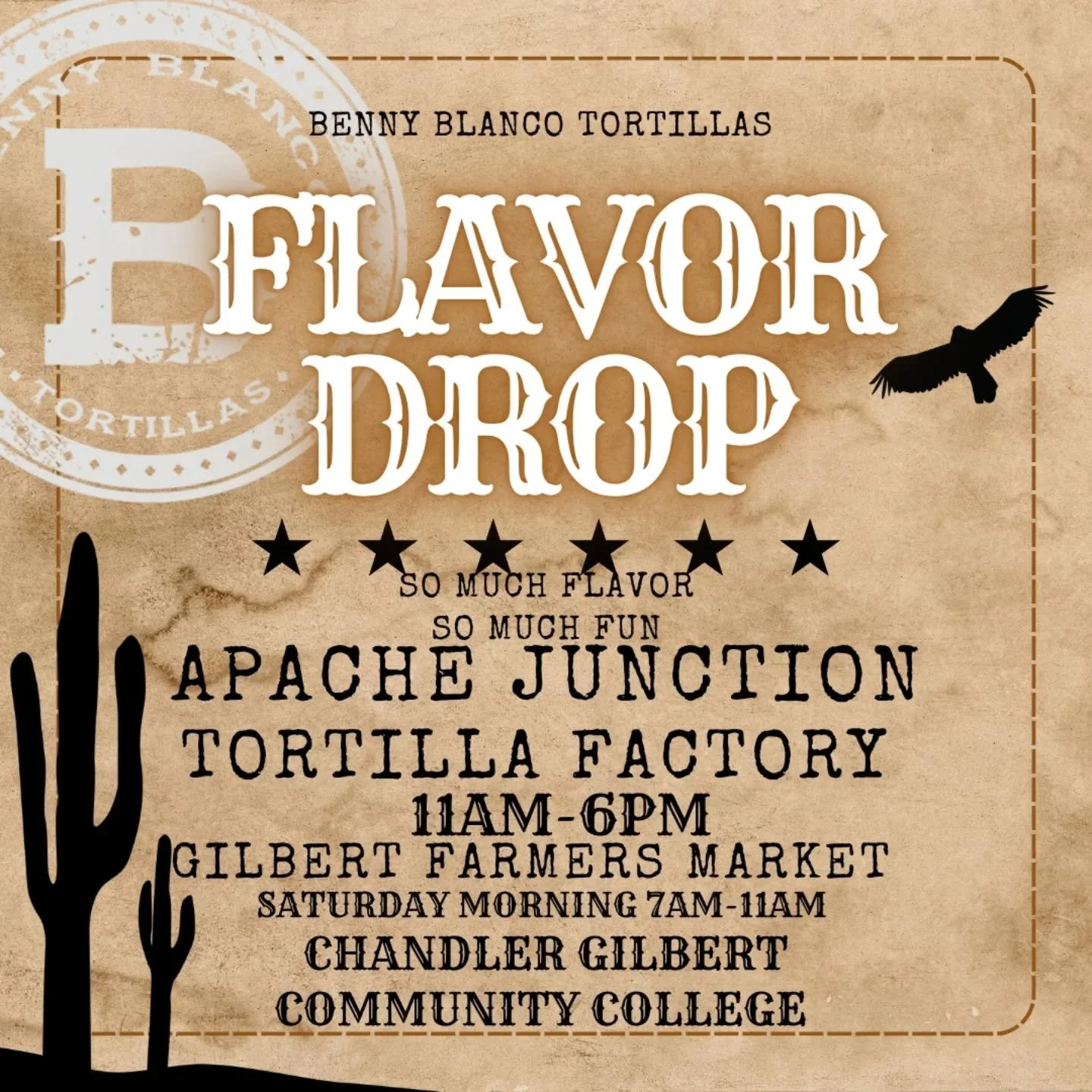 It's that time again. FLAVOR DROP time! If you're new here, it's that time of the week where I tell you what fun flavors I'm cooking up for the storefront in Apache Junction on Thursday, and the @gilbertmarket on Saturday! 

So let's get to it! 

The