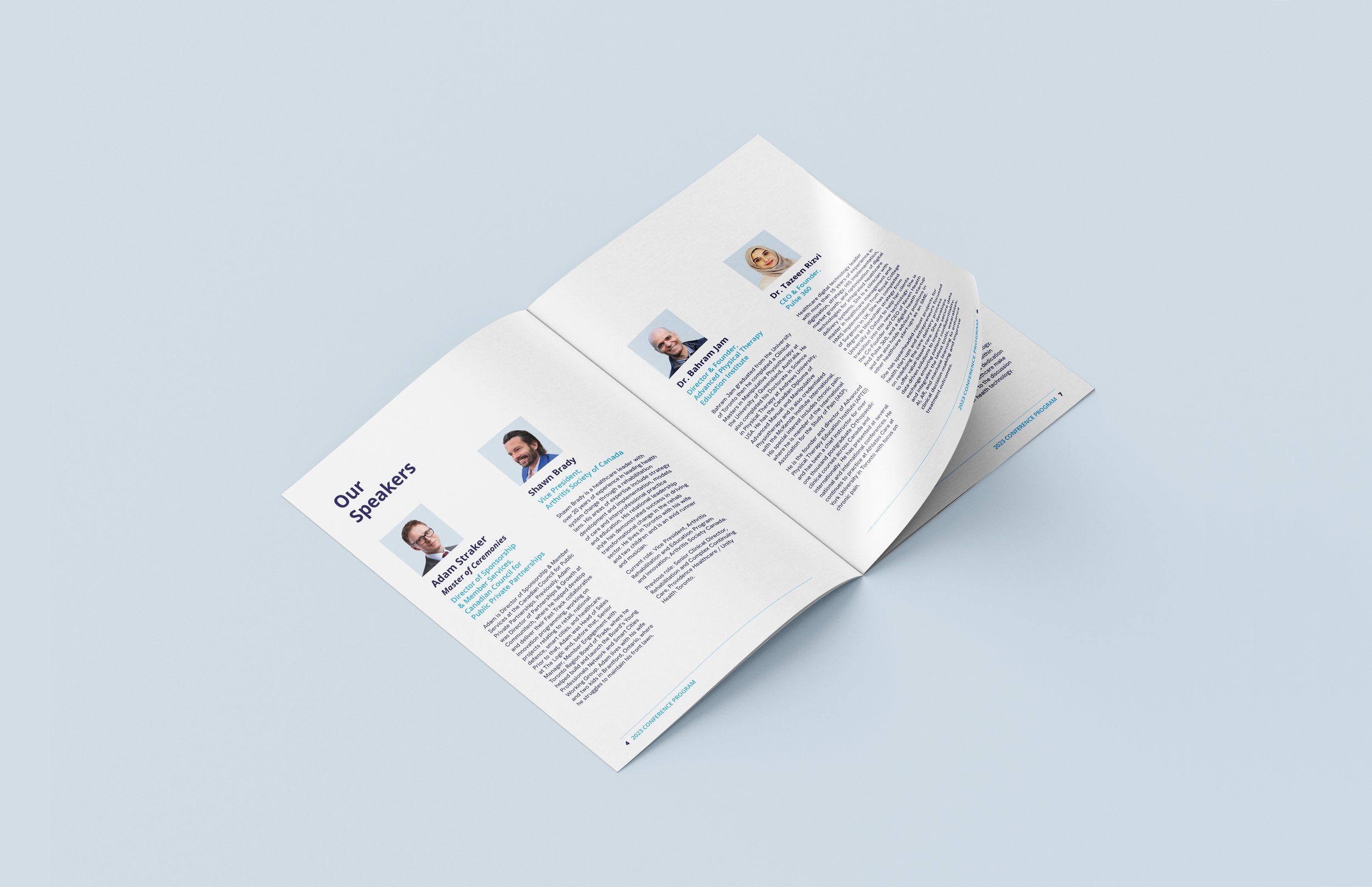 PROGRAM BOOKLET – SPEAKERS