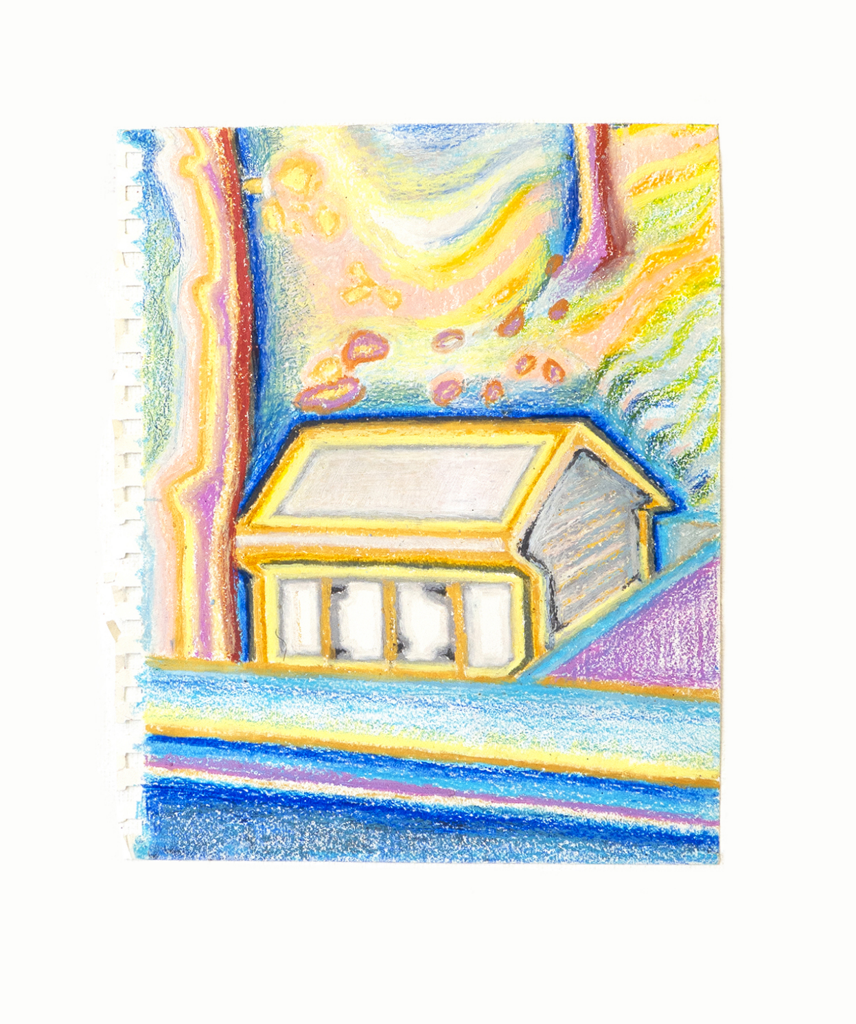 neighbor's shed