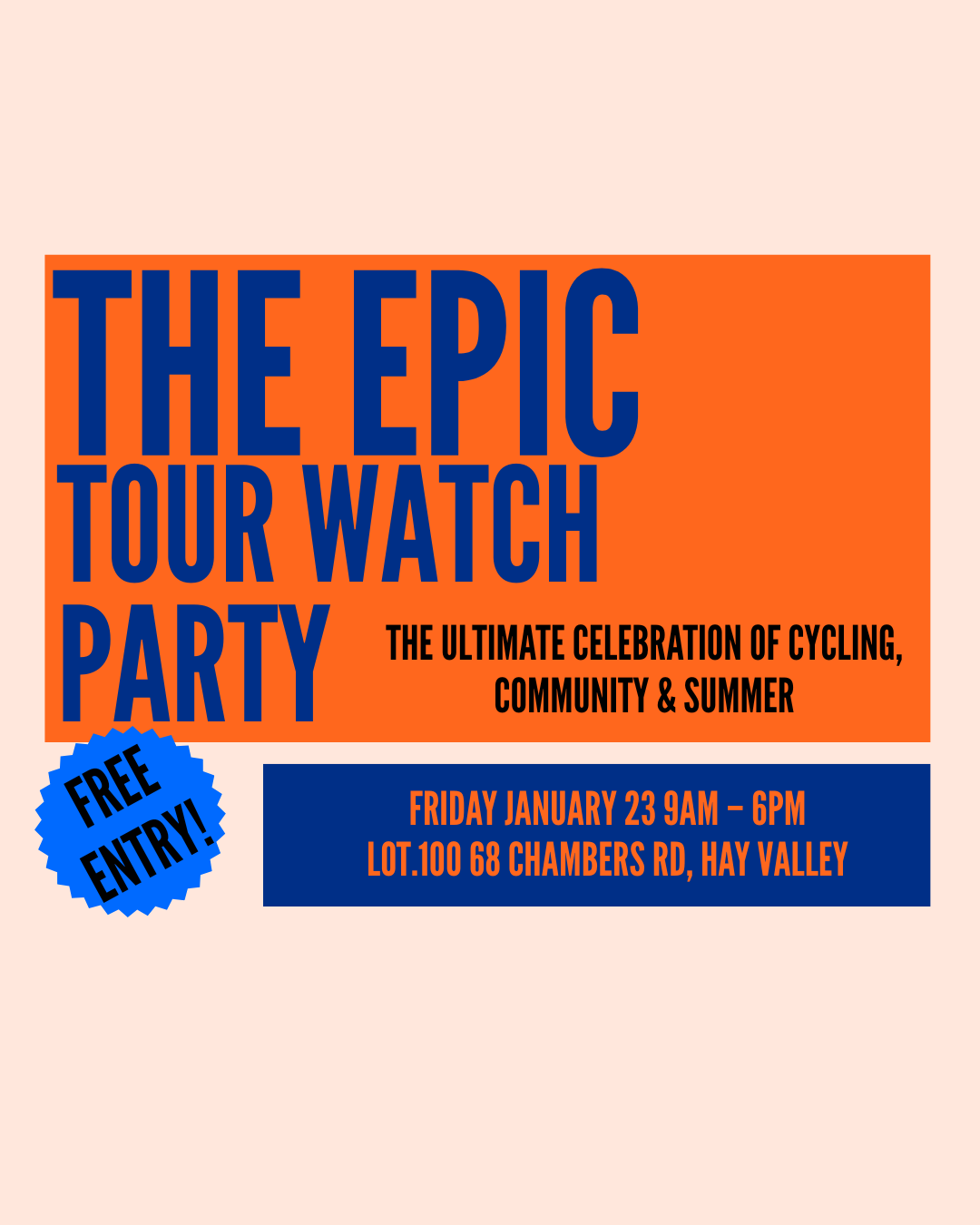 The Epic Tour Watch Party